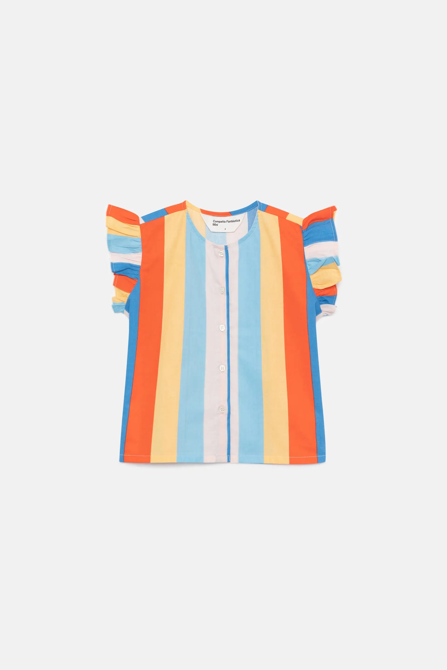 Camisa de niña estampado rayas Lines