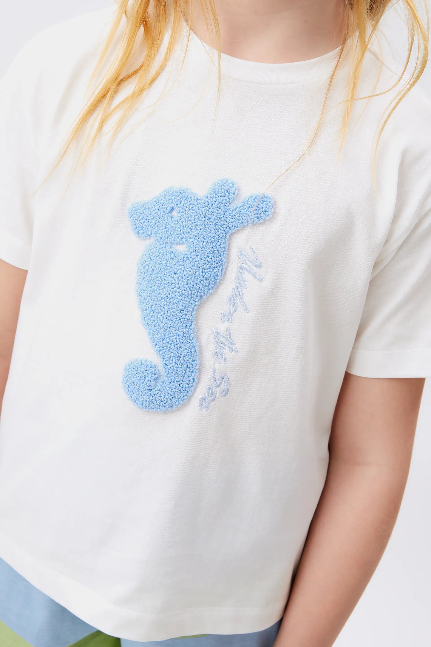 Camiseta unisex print Coral blanca