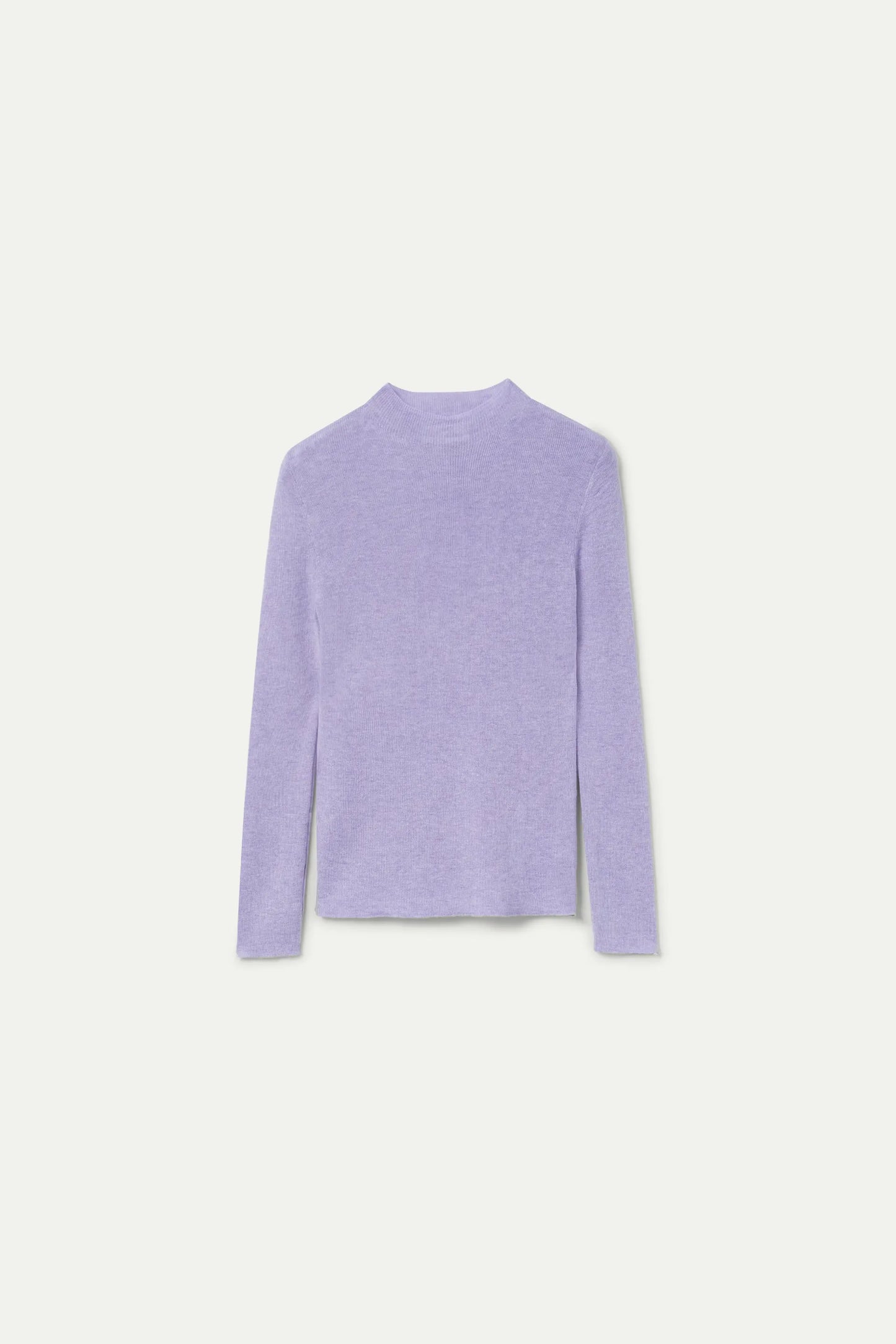 Top with lilac perkins collar