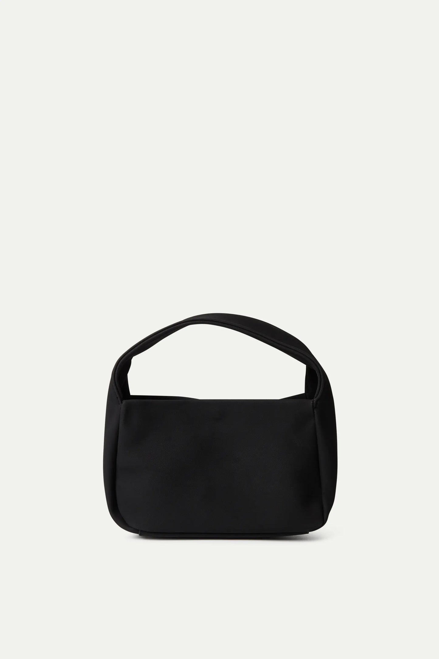 Black strap handbag