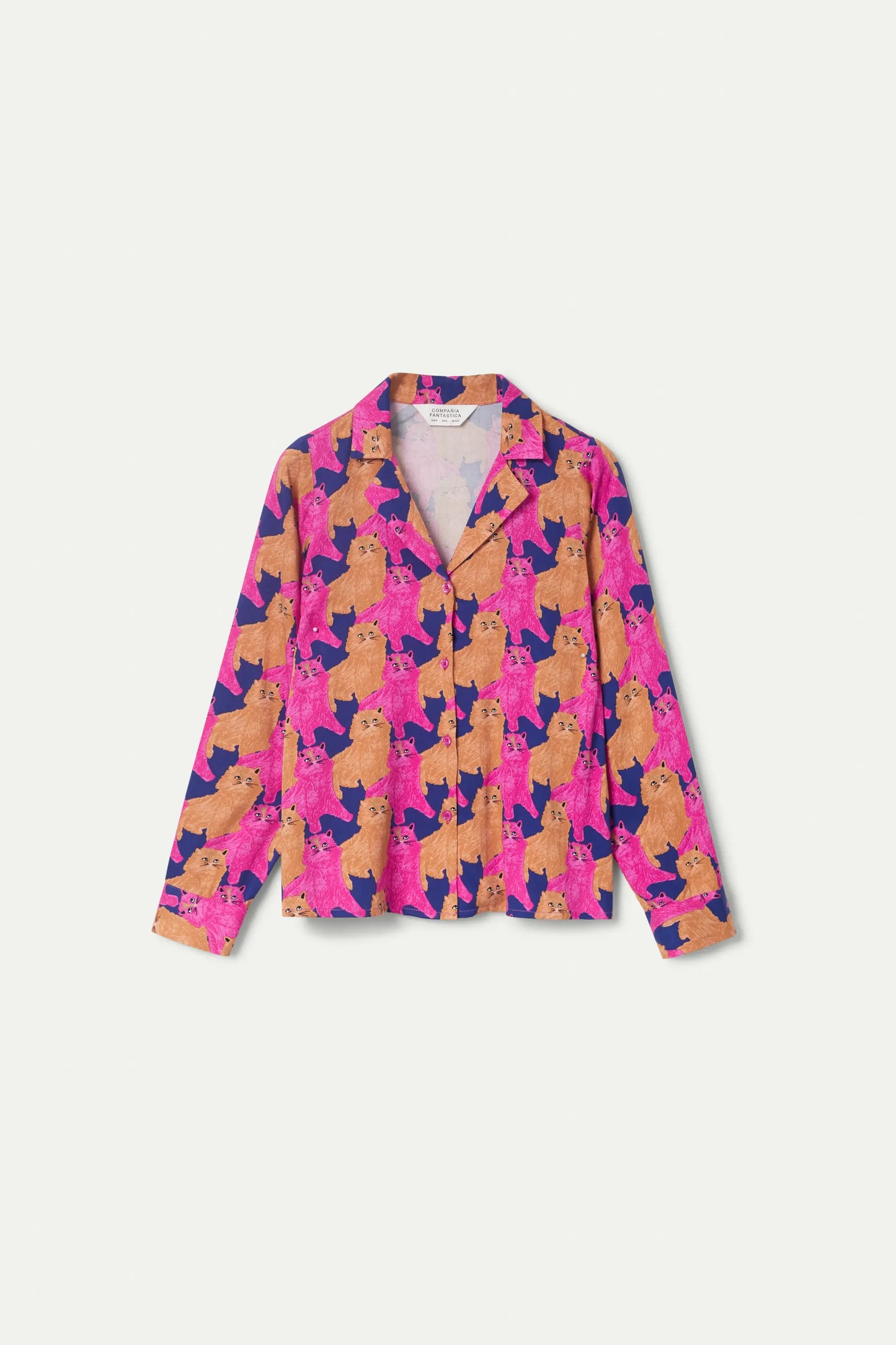 Cat print shirt