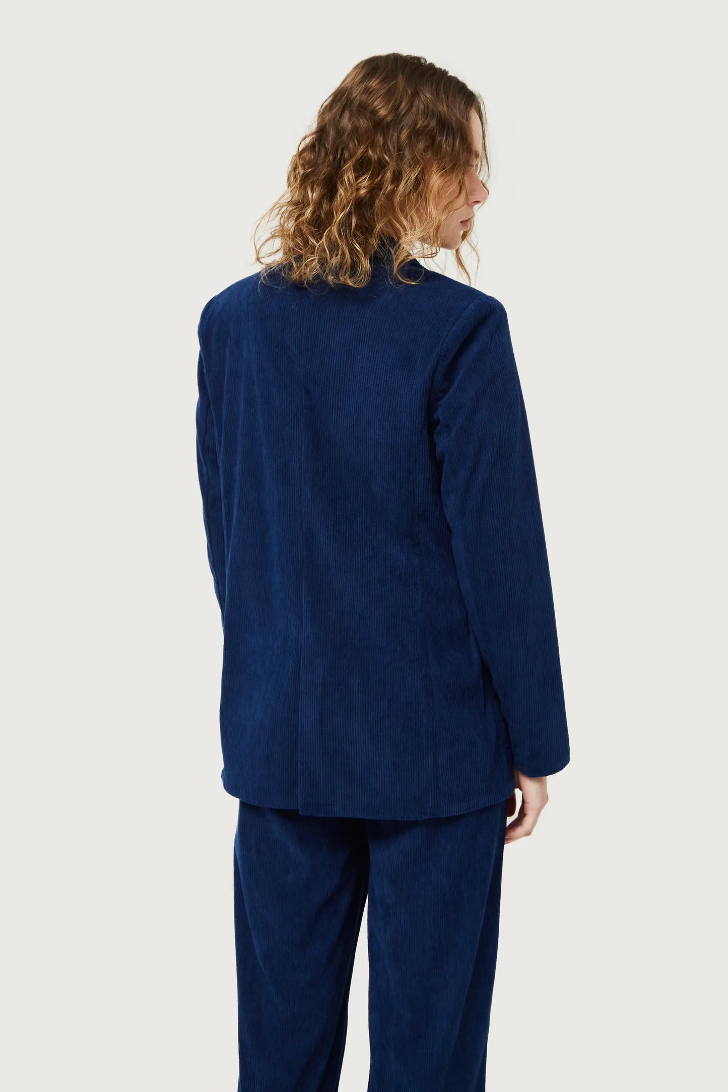 Navy Corduroy Blazer