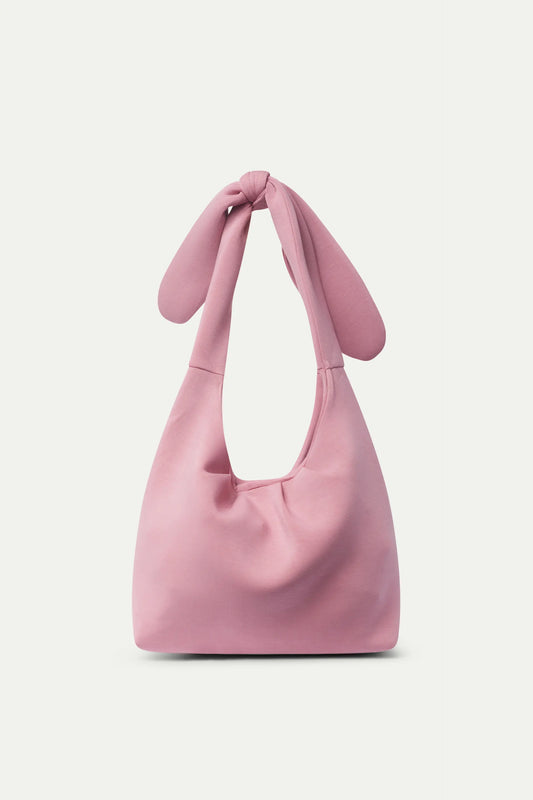 Bolso hombro de neopreno rosa