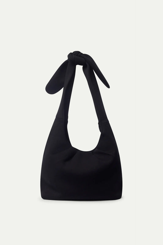 Bolso hombro de neopreno negro