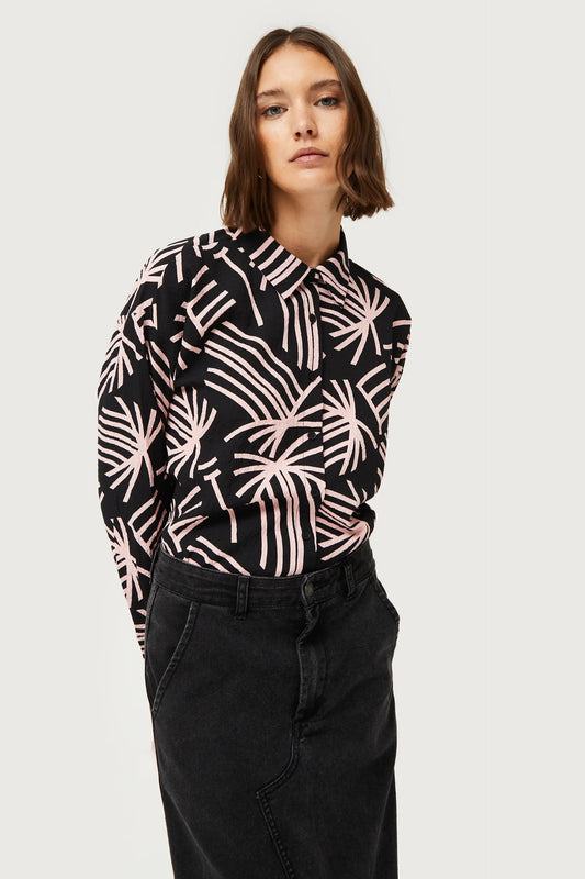 Phoenix abstract print shirt