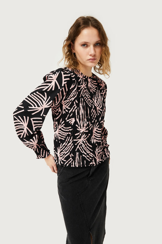 Phoenix abstract print honeycomb top