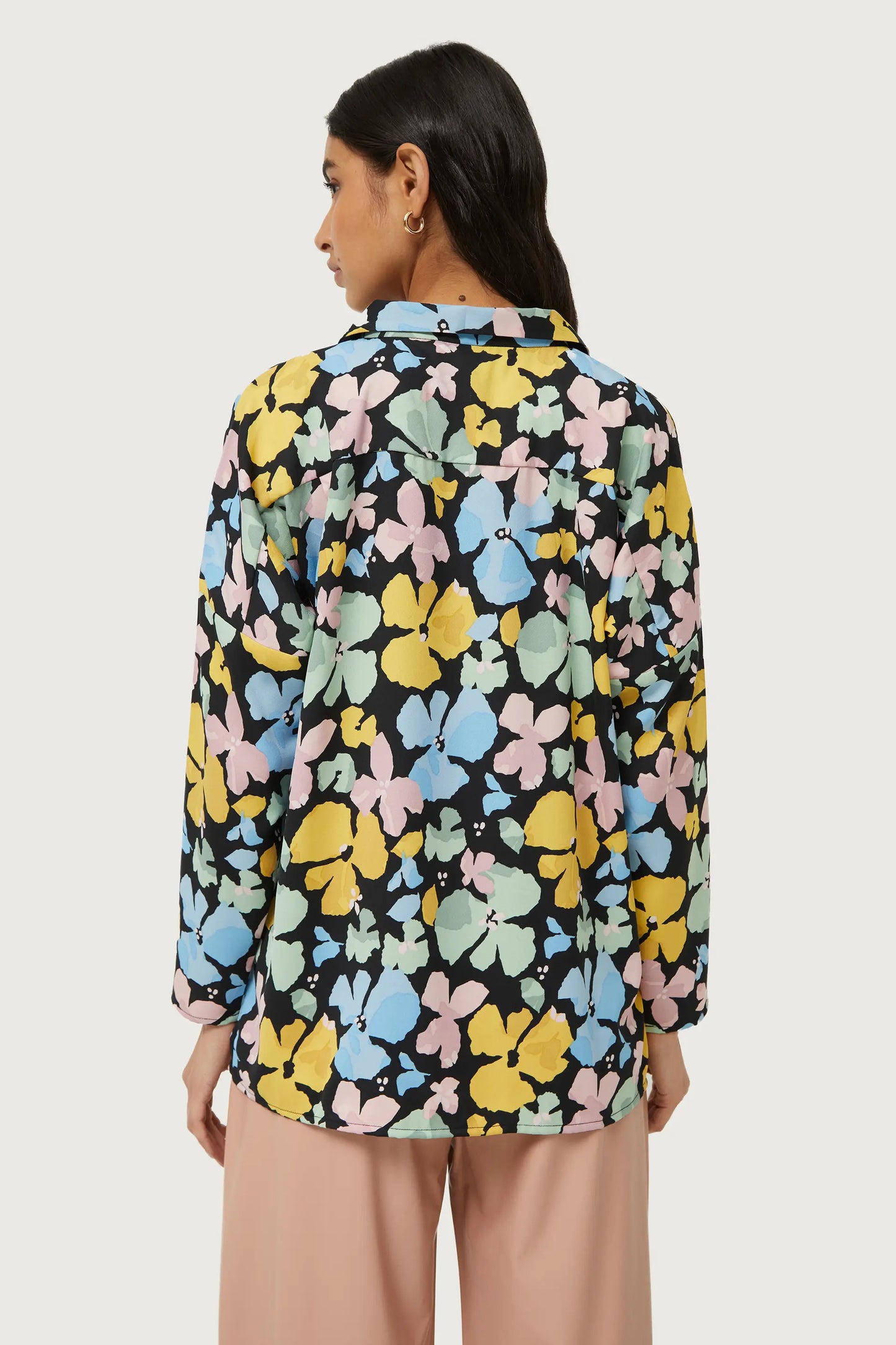 Jacinto floral print shirt