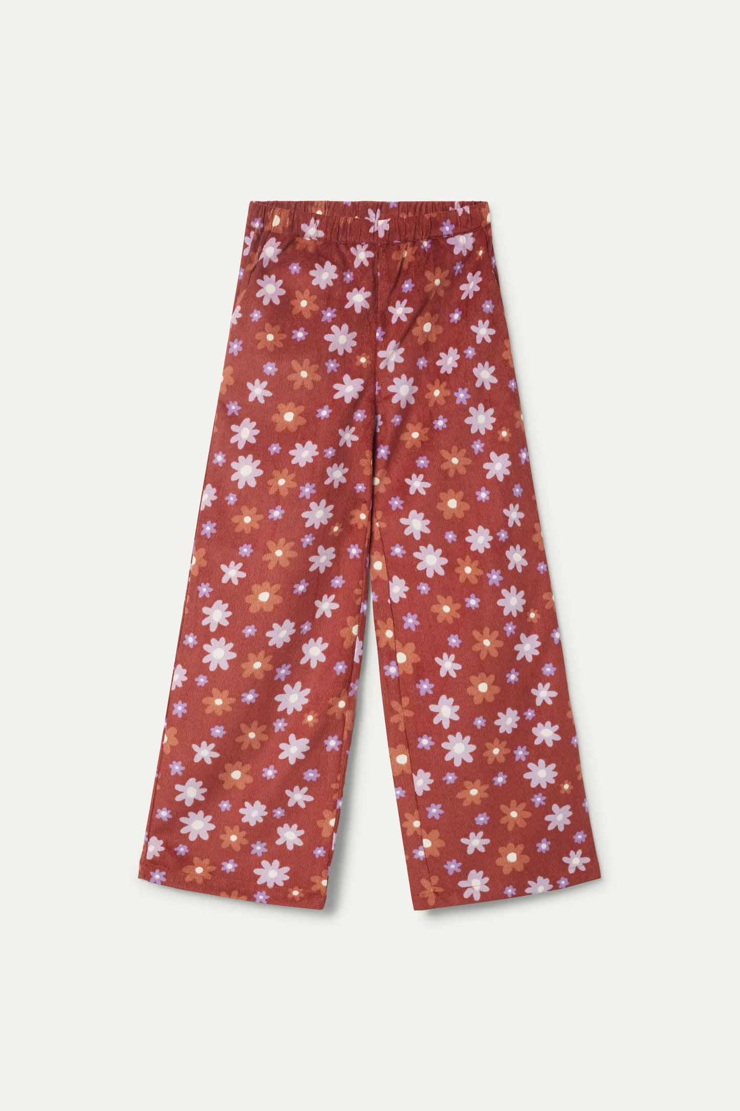 Montana floral print corduroy girls' pants