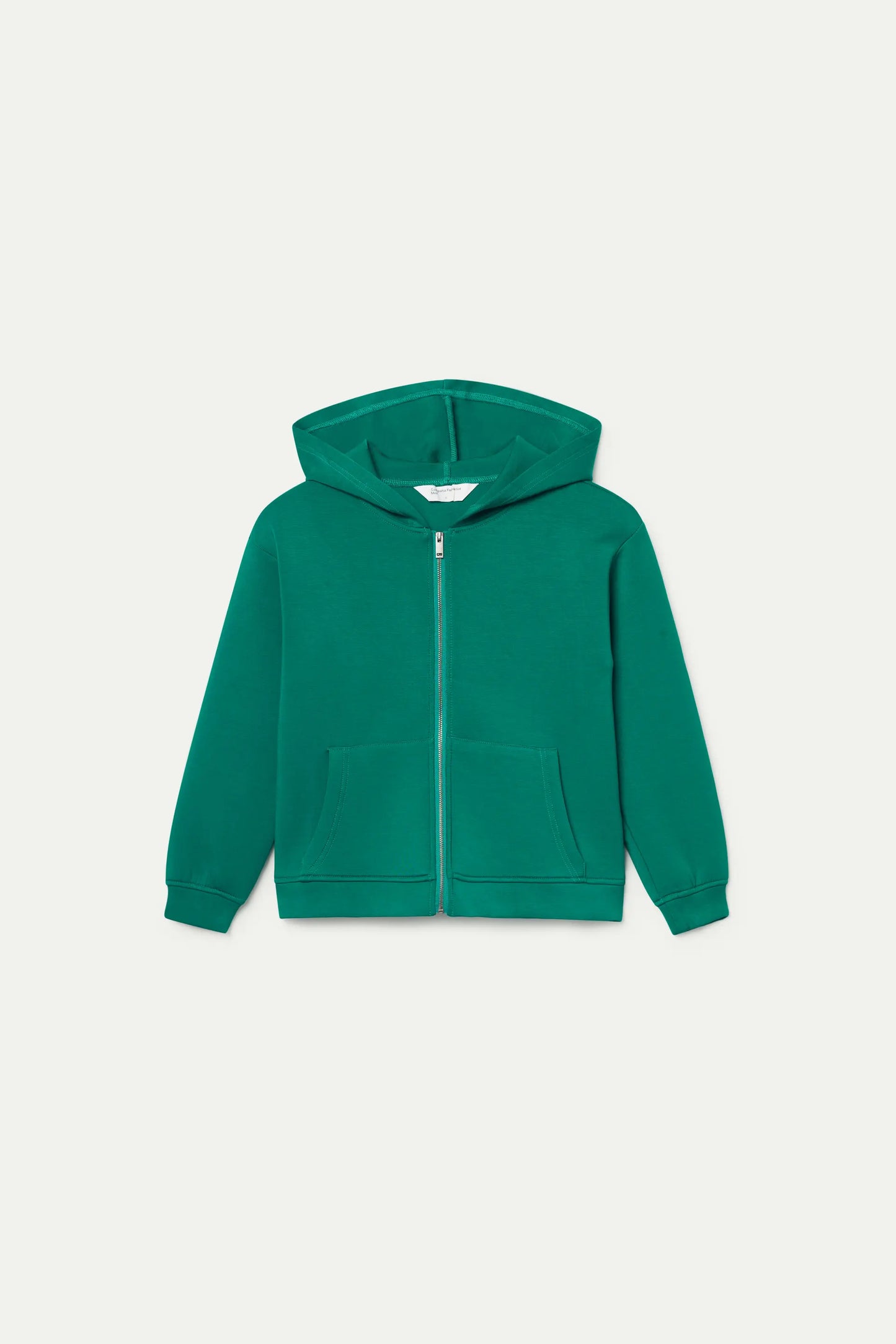 Girl's green hoodie