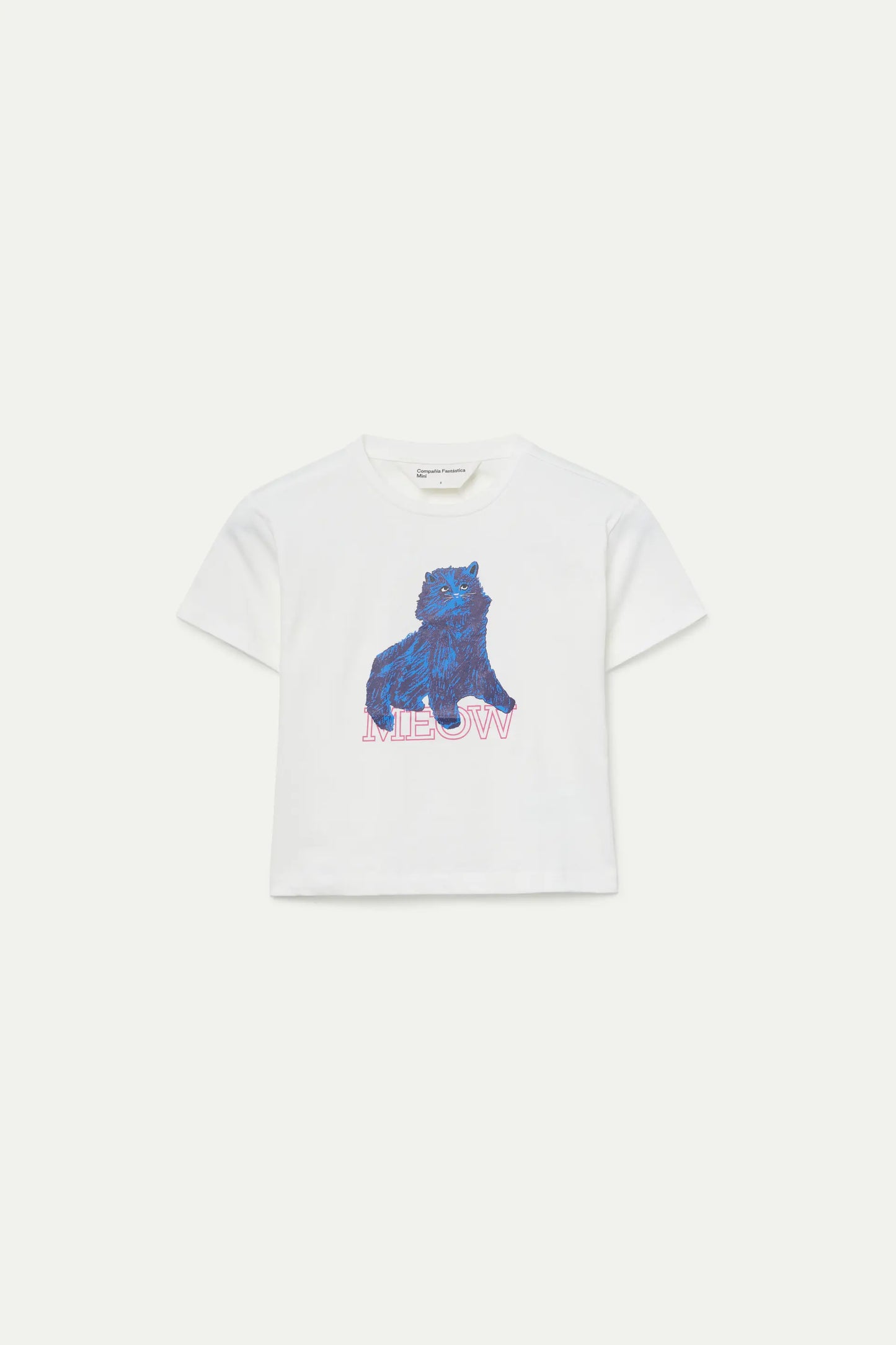 Girl's t-shirt with cat print