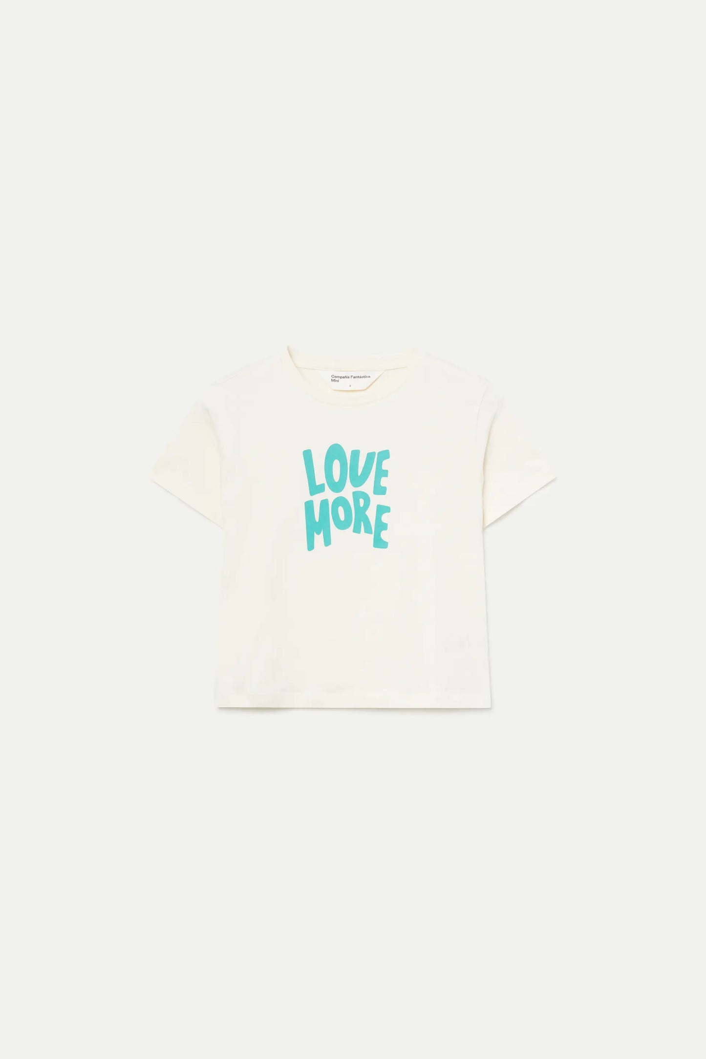 T-shirt da bambina con stampa Love More