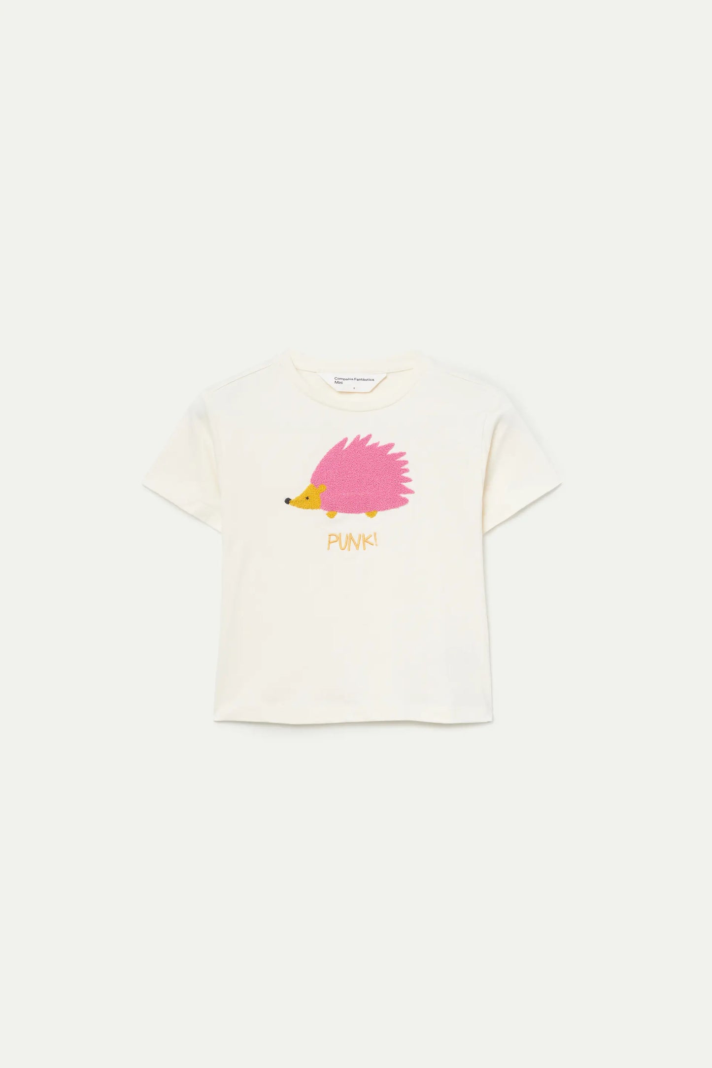 Girl's t-shirt with hedgehog print