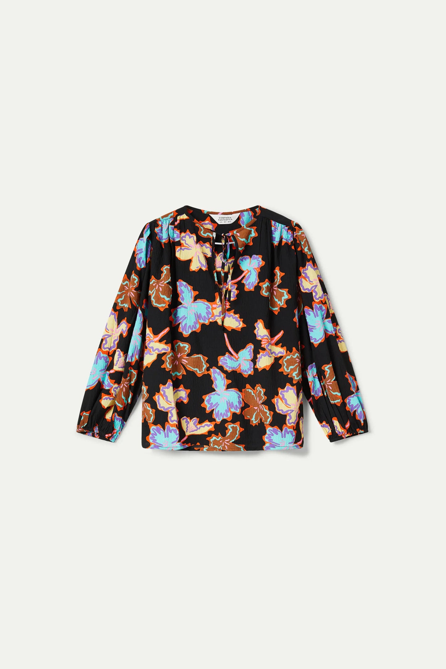 Alhelí floral print top