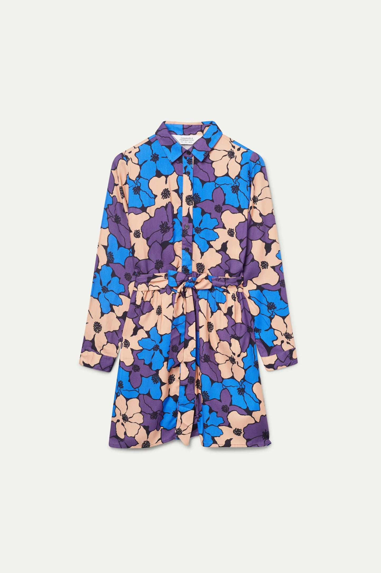 Camille floral print short dress