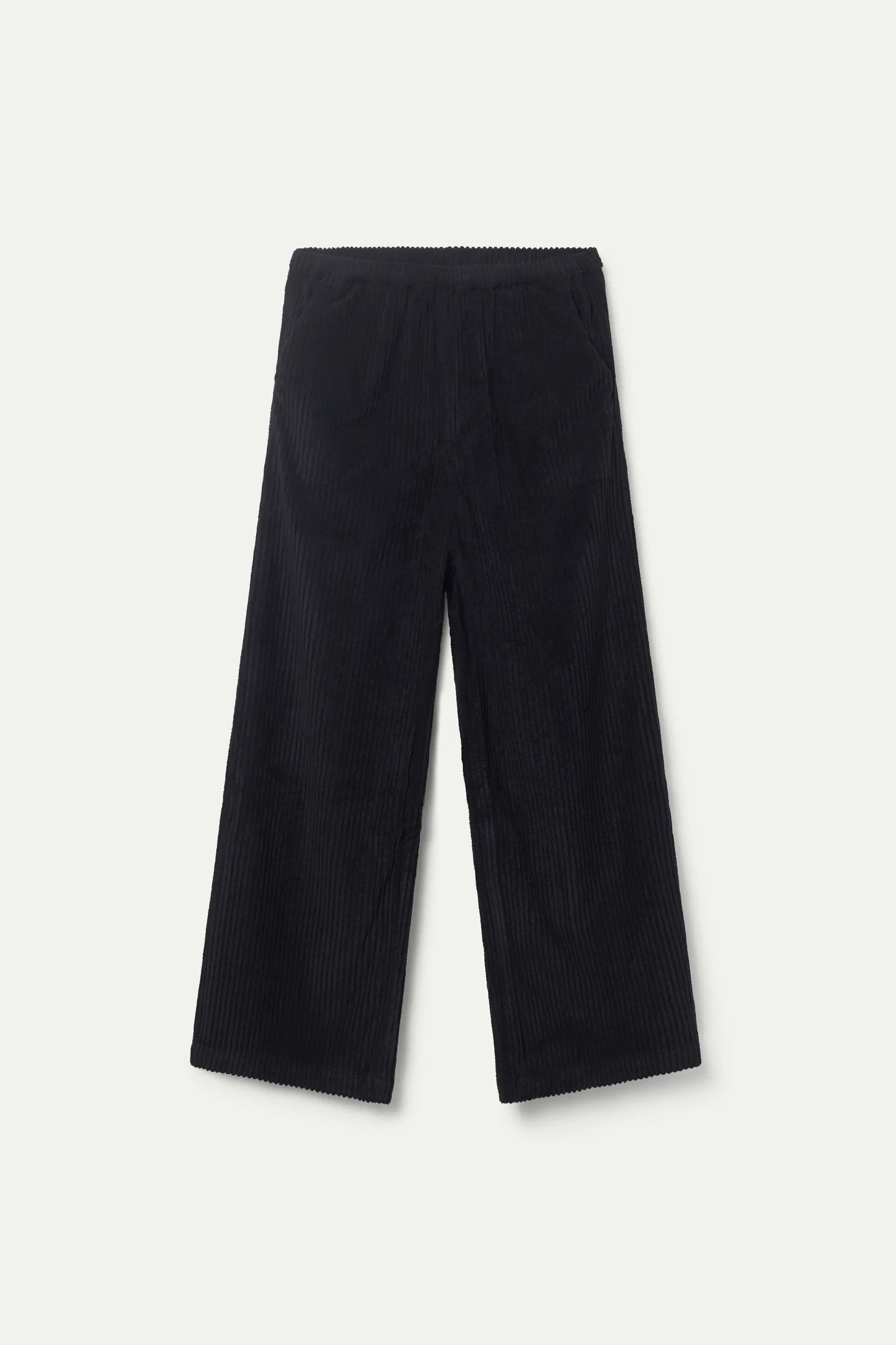 Girl's black corduroy pants