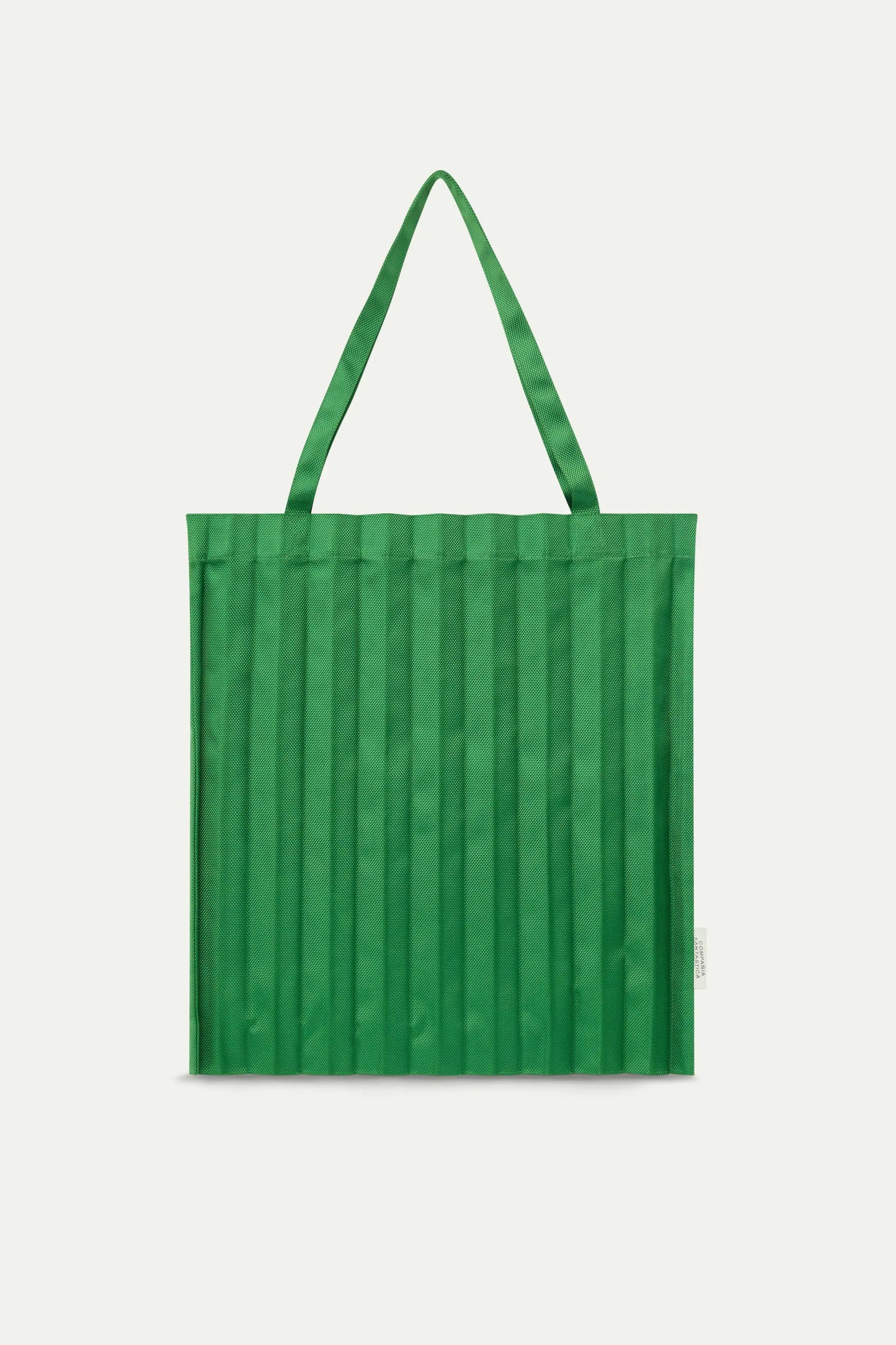 Bolso de hombro plisado verde