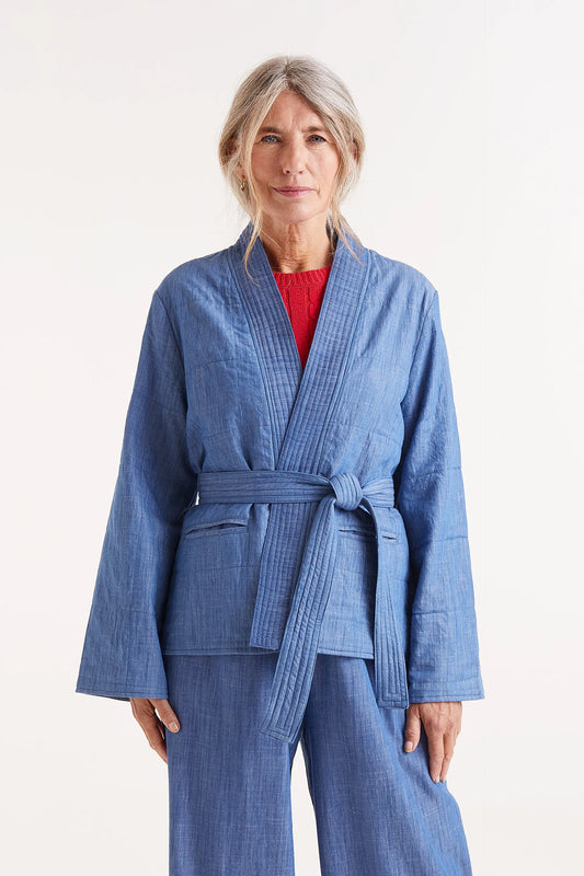 Chaqueta kimono vaquera