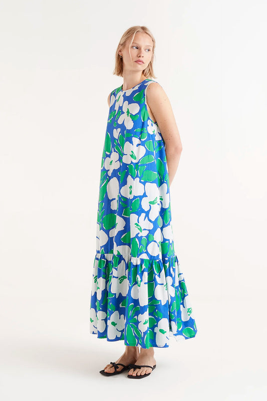 Bosco floral print long dress