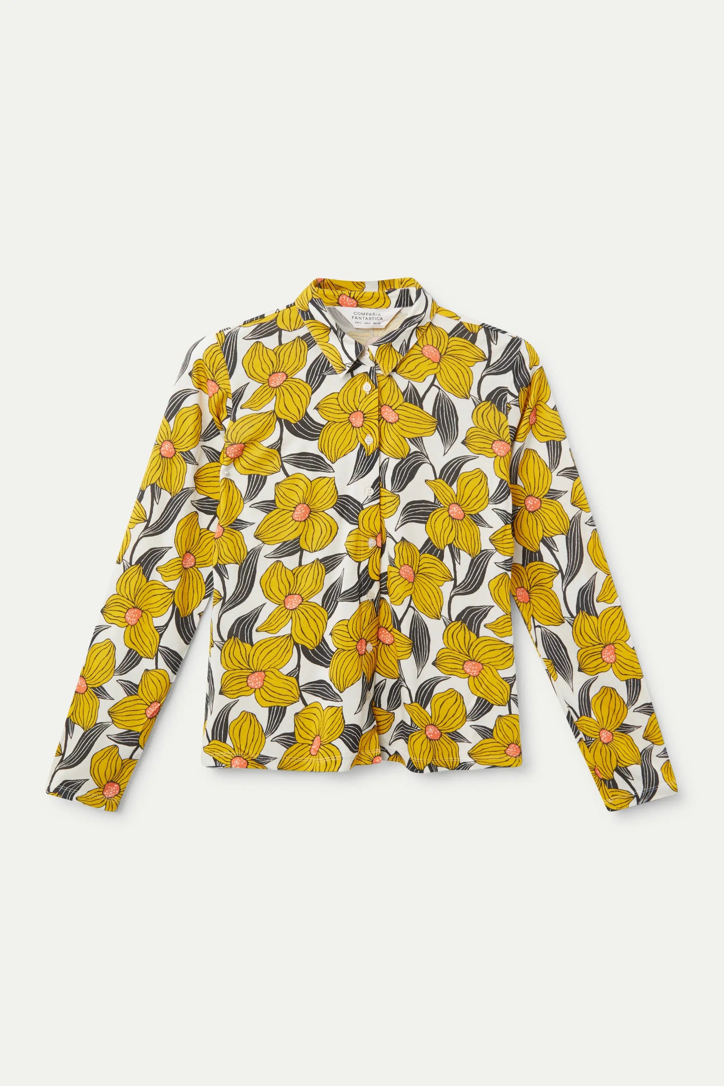 Camisa estampado floral Narciso