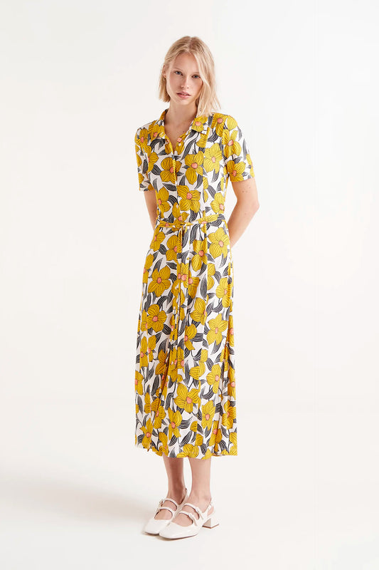 Narciso floral print midi dress