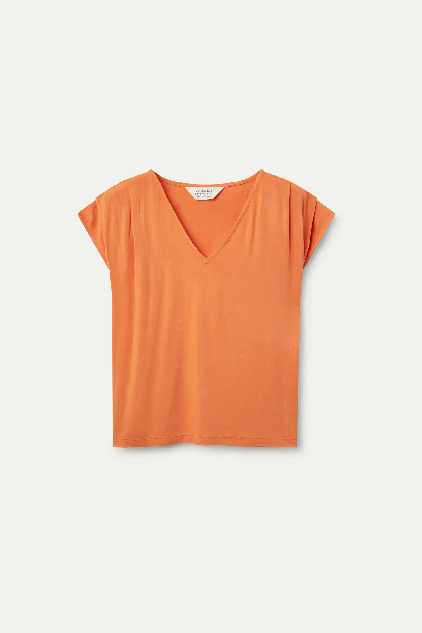 Orange short sleeve top