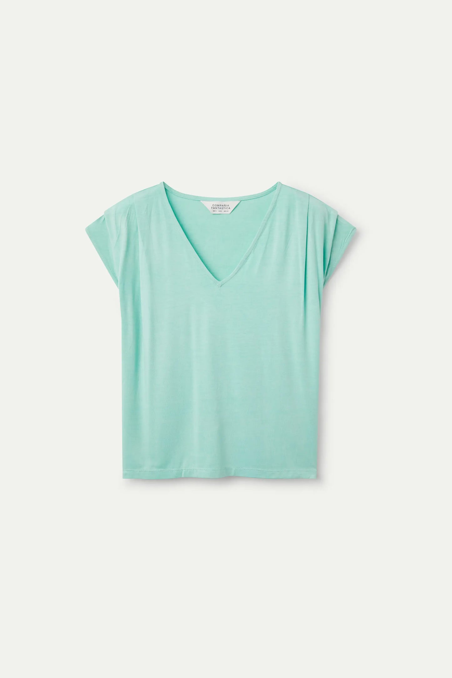 Blue short sleeve top