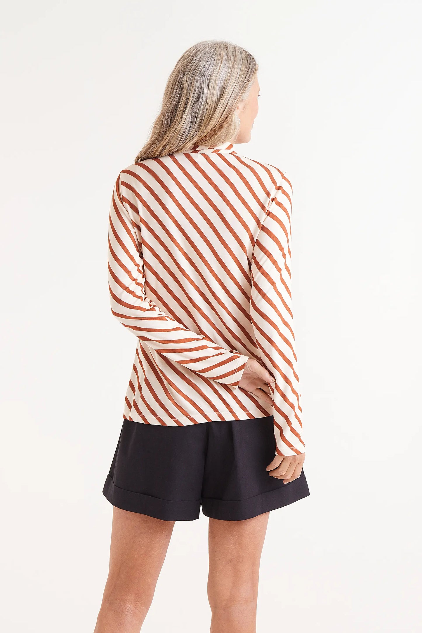 Bongo striped fitted shirt