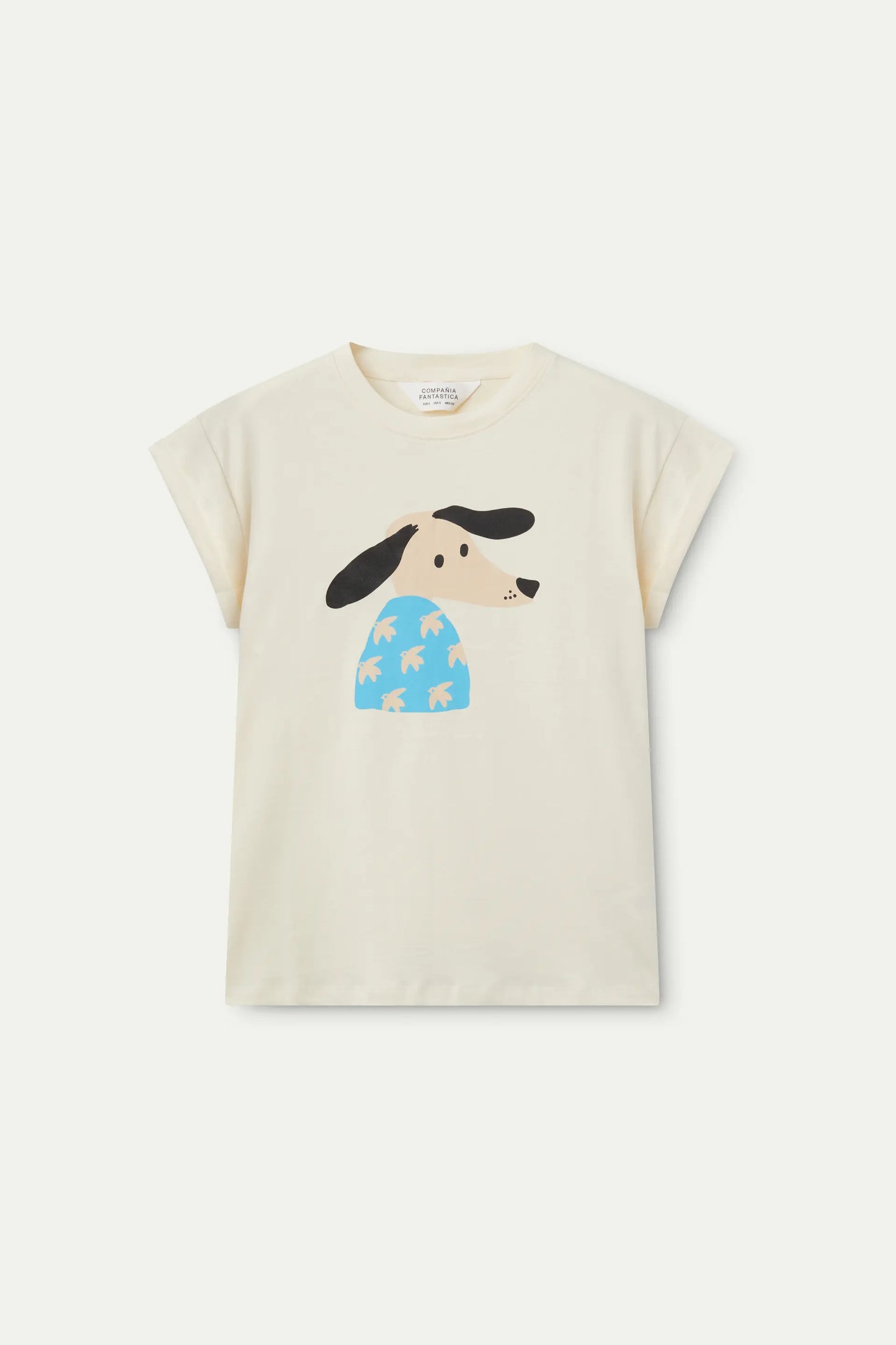 Dove dog print t-shirt