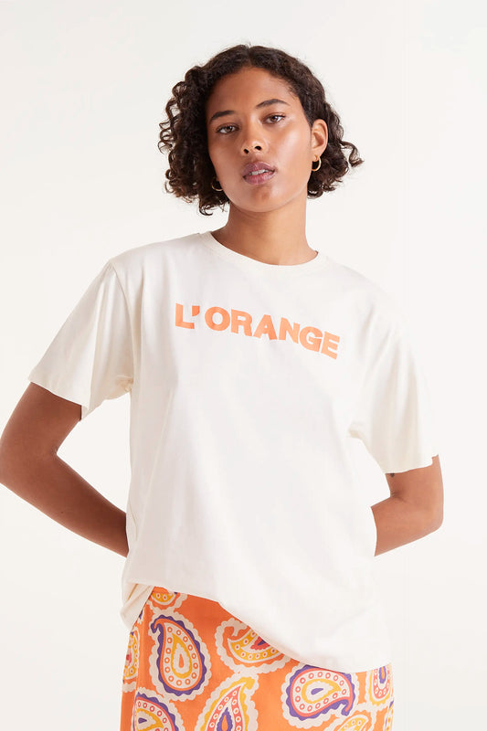 Camiseta print L'orange