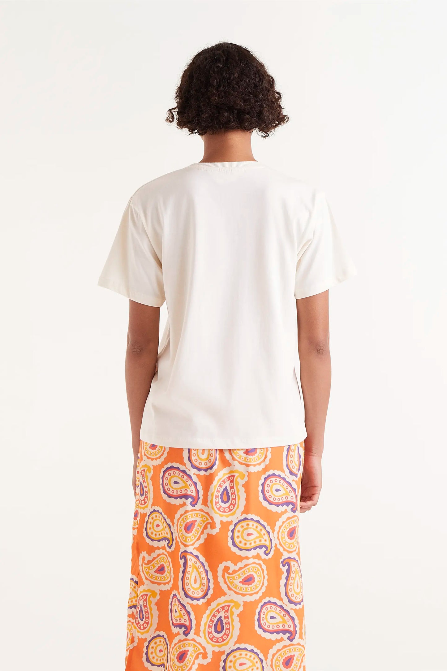 L'orange print t-shirt