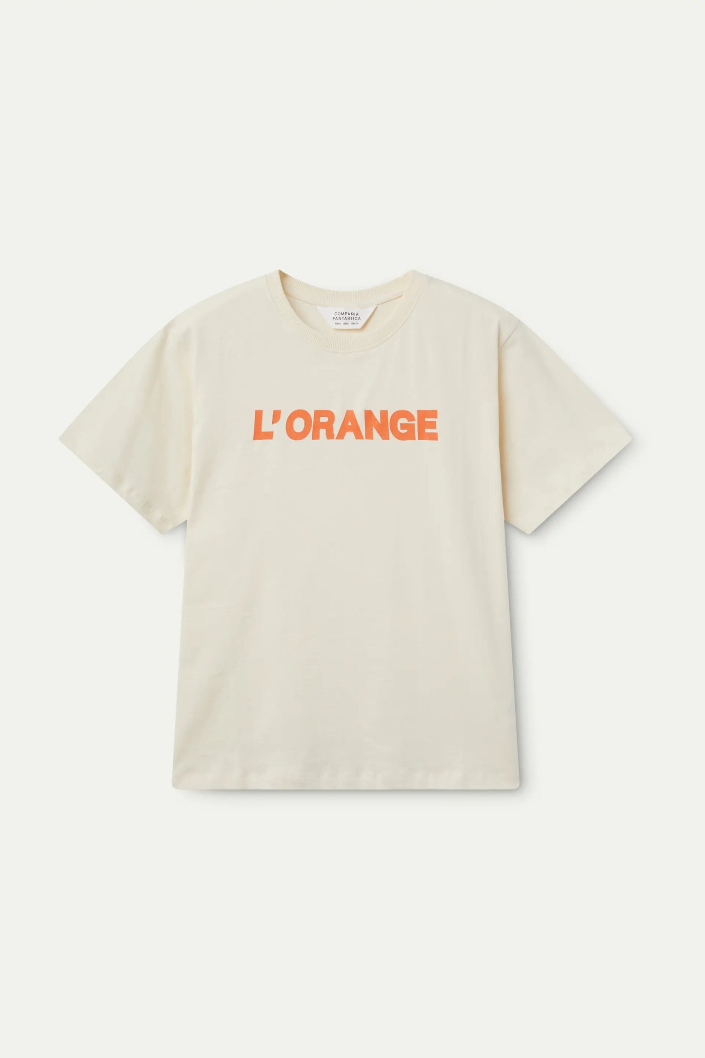 L'orange print t-shirt