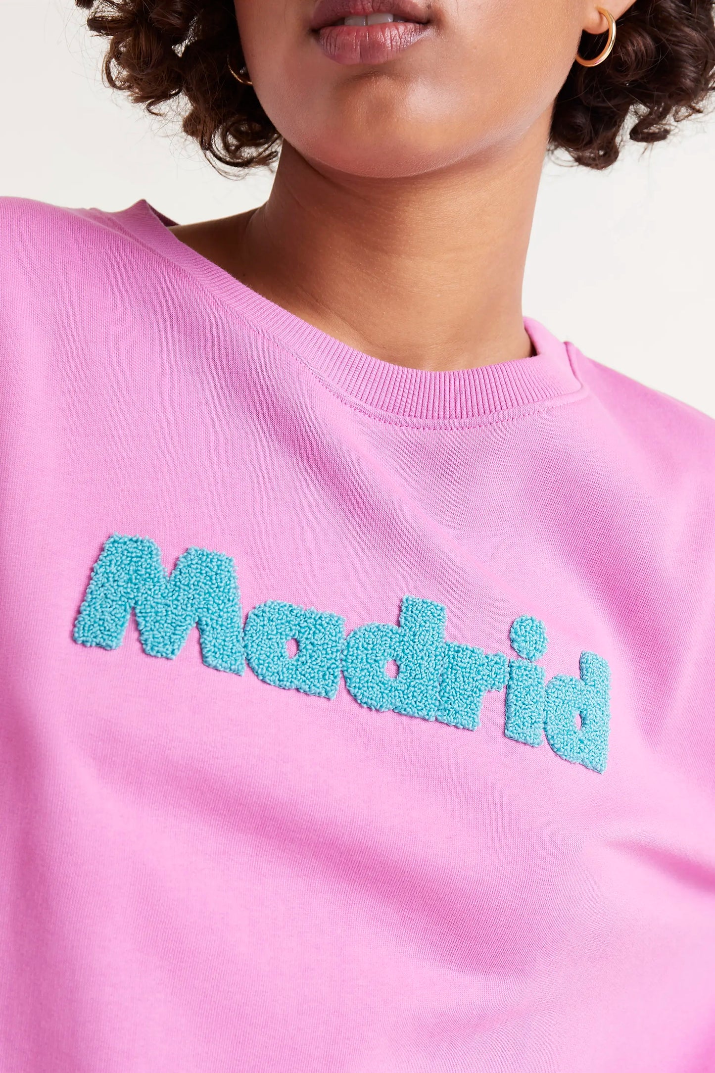 Madrid print sweatshirt