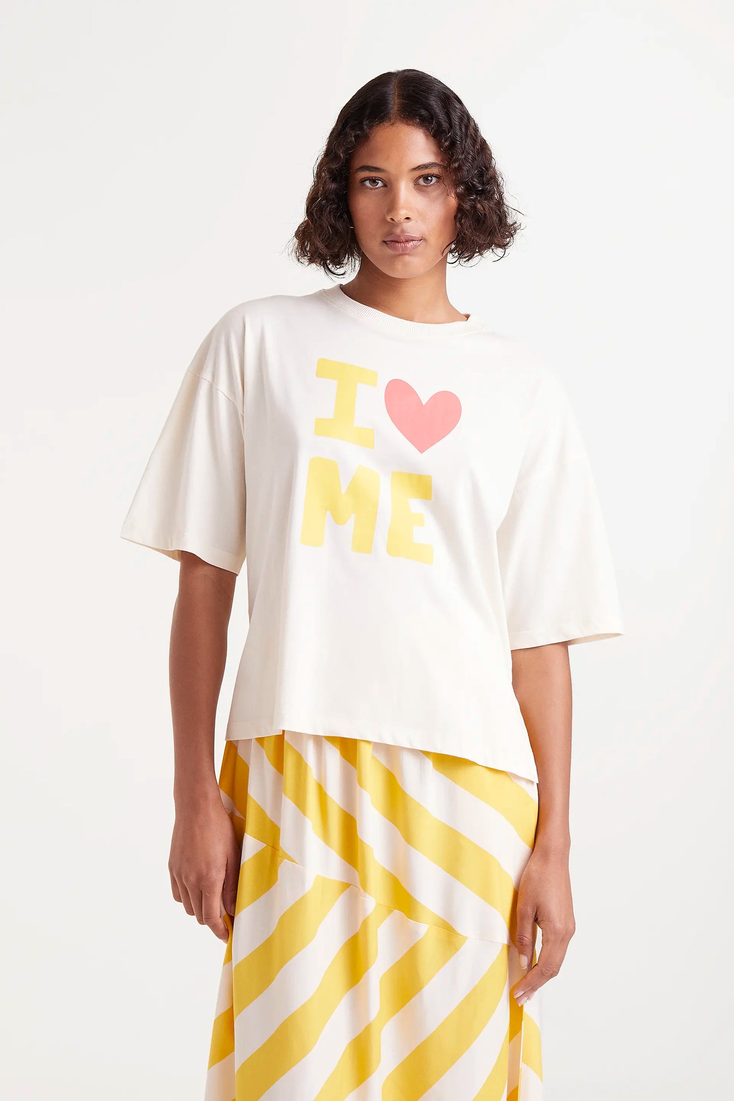 I love me print t-shirt