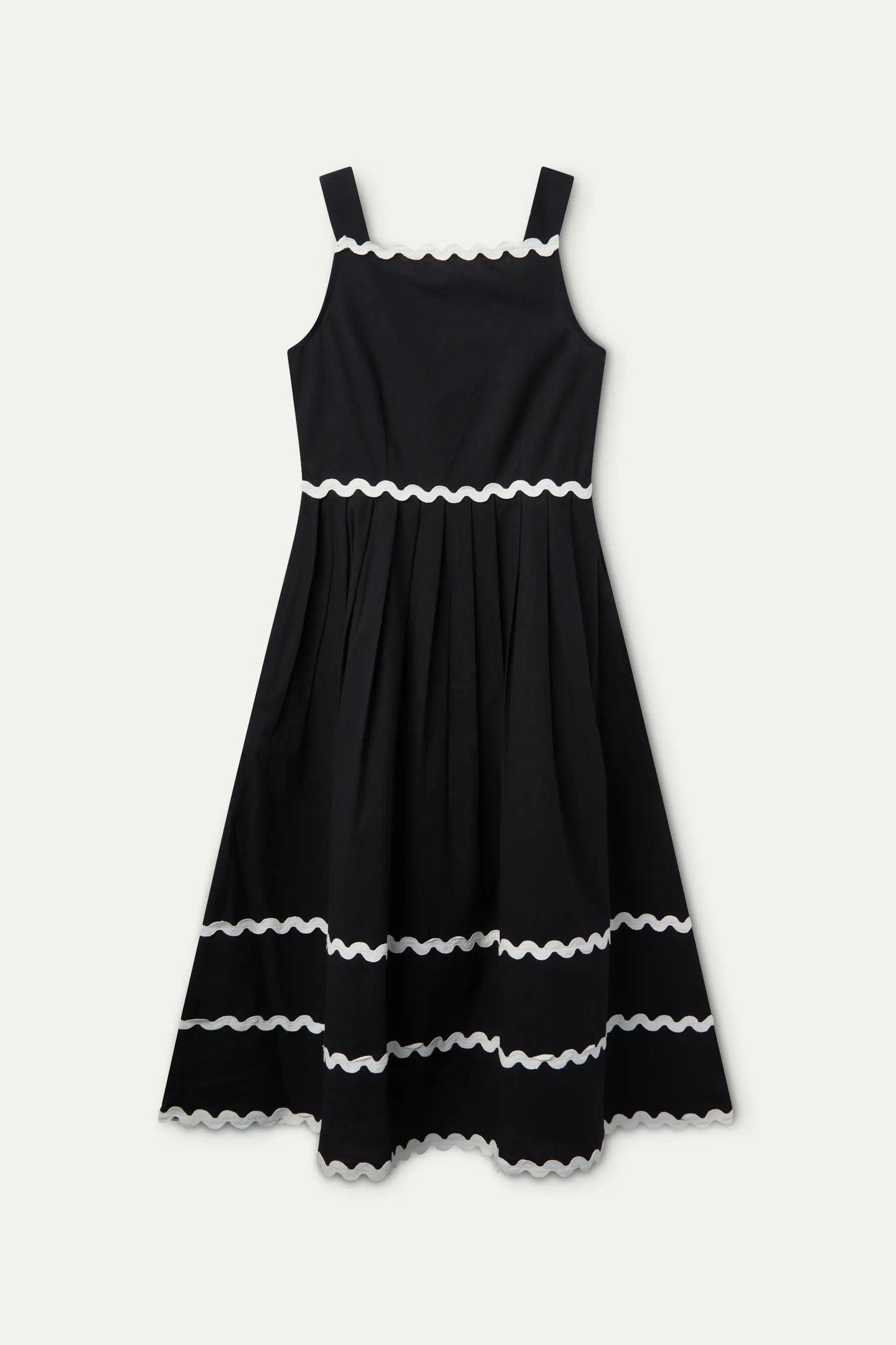 Vestido midi picunela negro