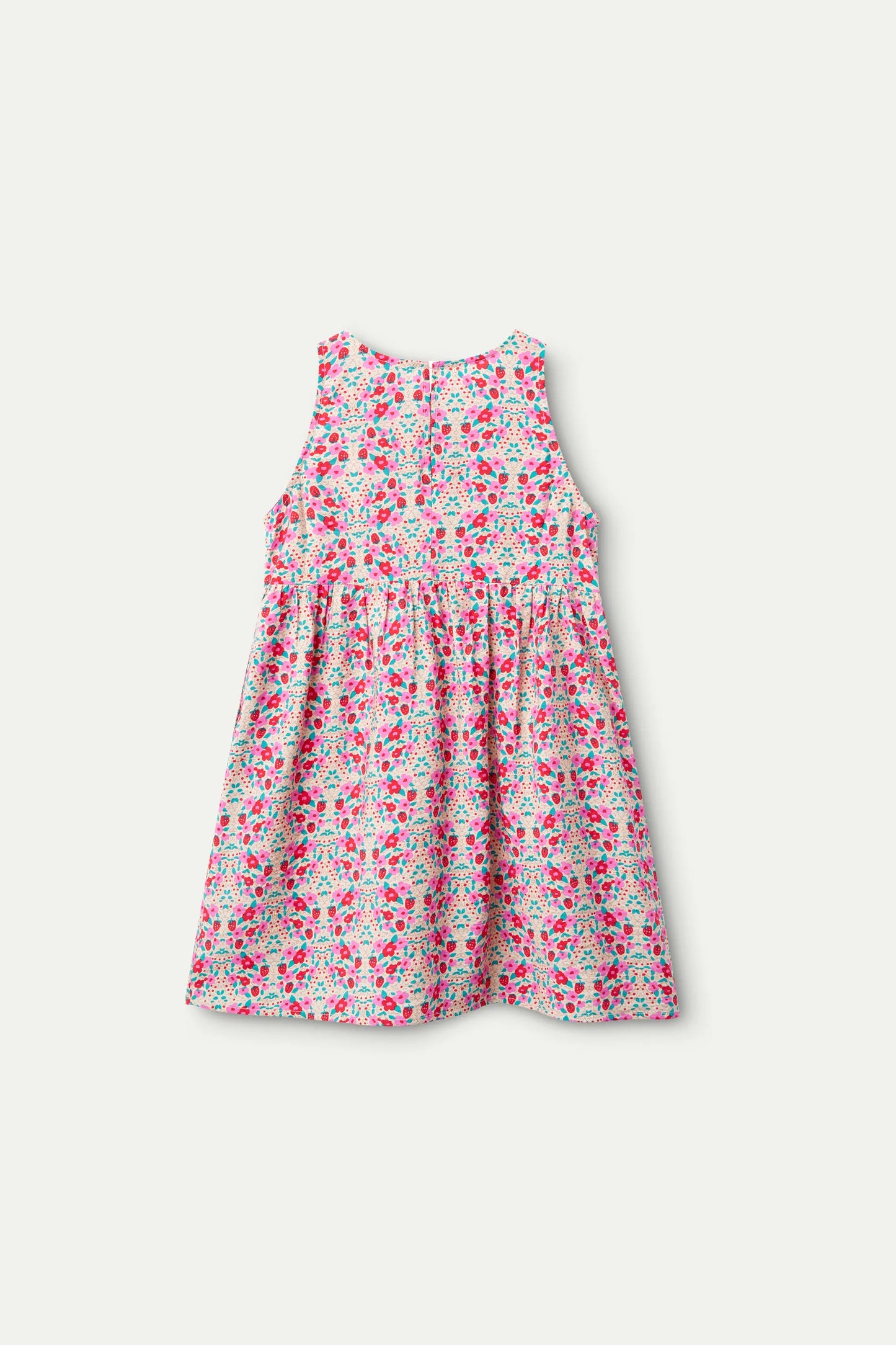 Vestido corto de niña estampado Sugar