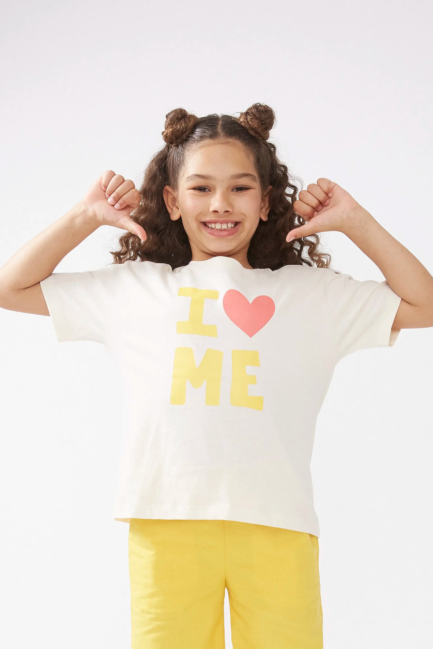 Camiseta unisex print I love me