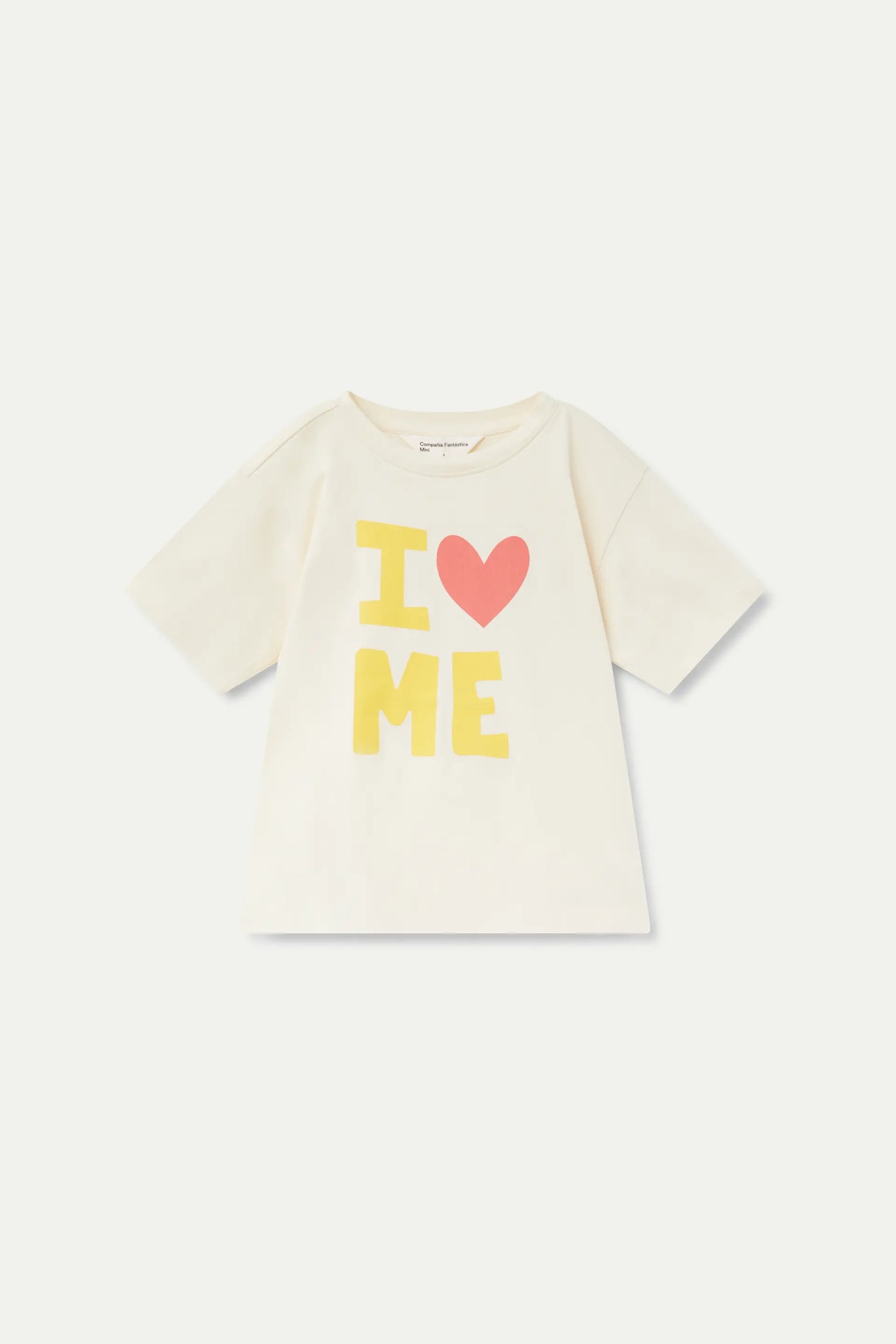 Camiseta unisex print I love me