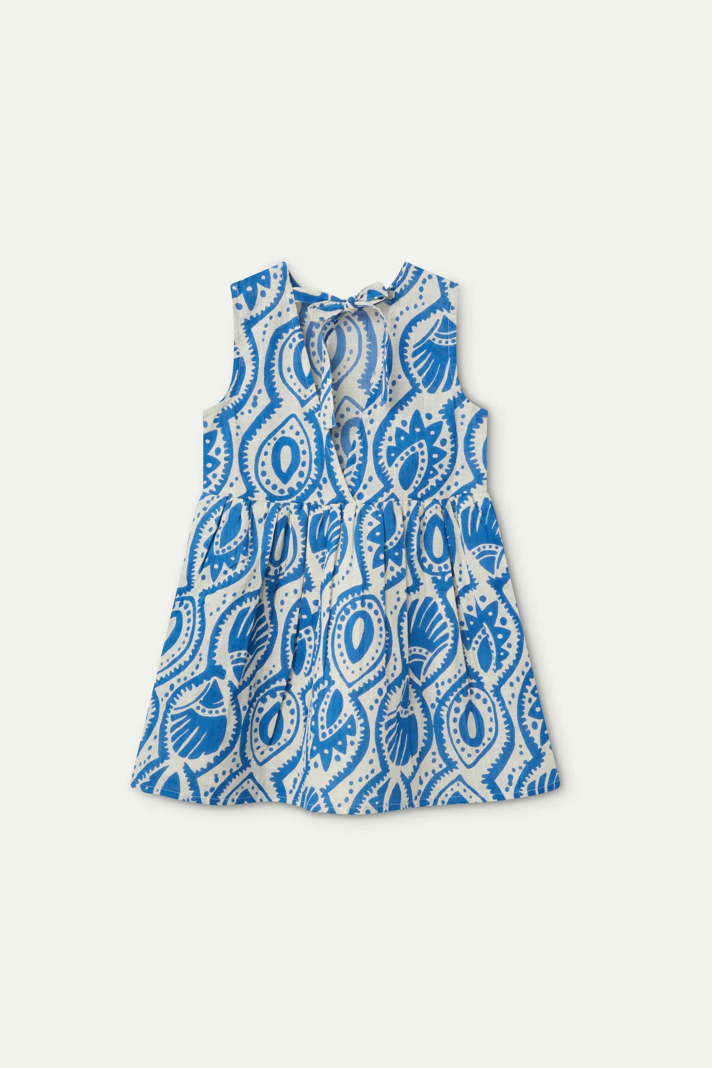 Vestido corto de niña estampado Aquaria