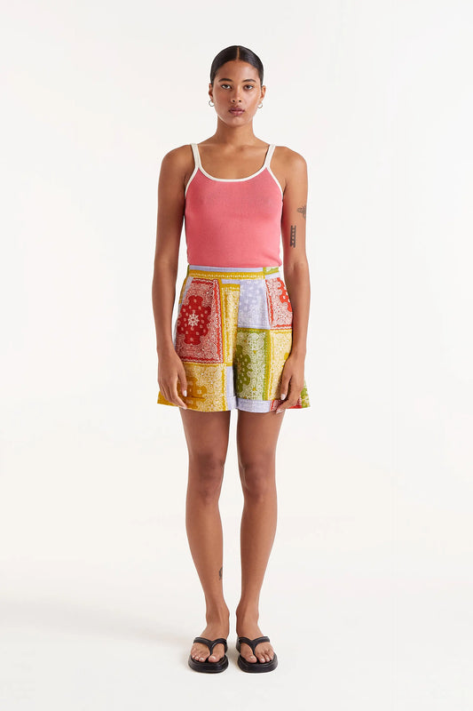Shorts estampado Pastels