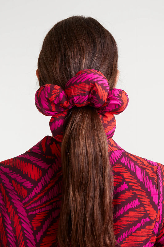 Coletero con forma de flor estampado Fedora