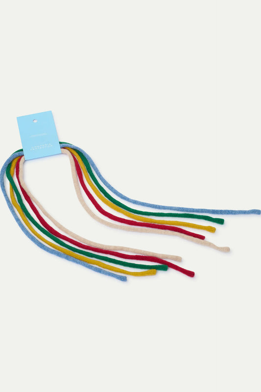 Cordón multicolor para el cabello