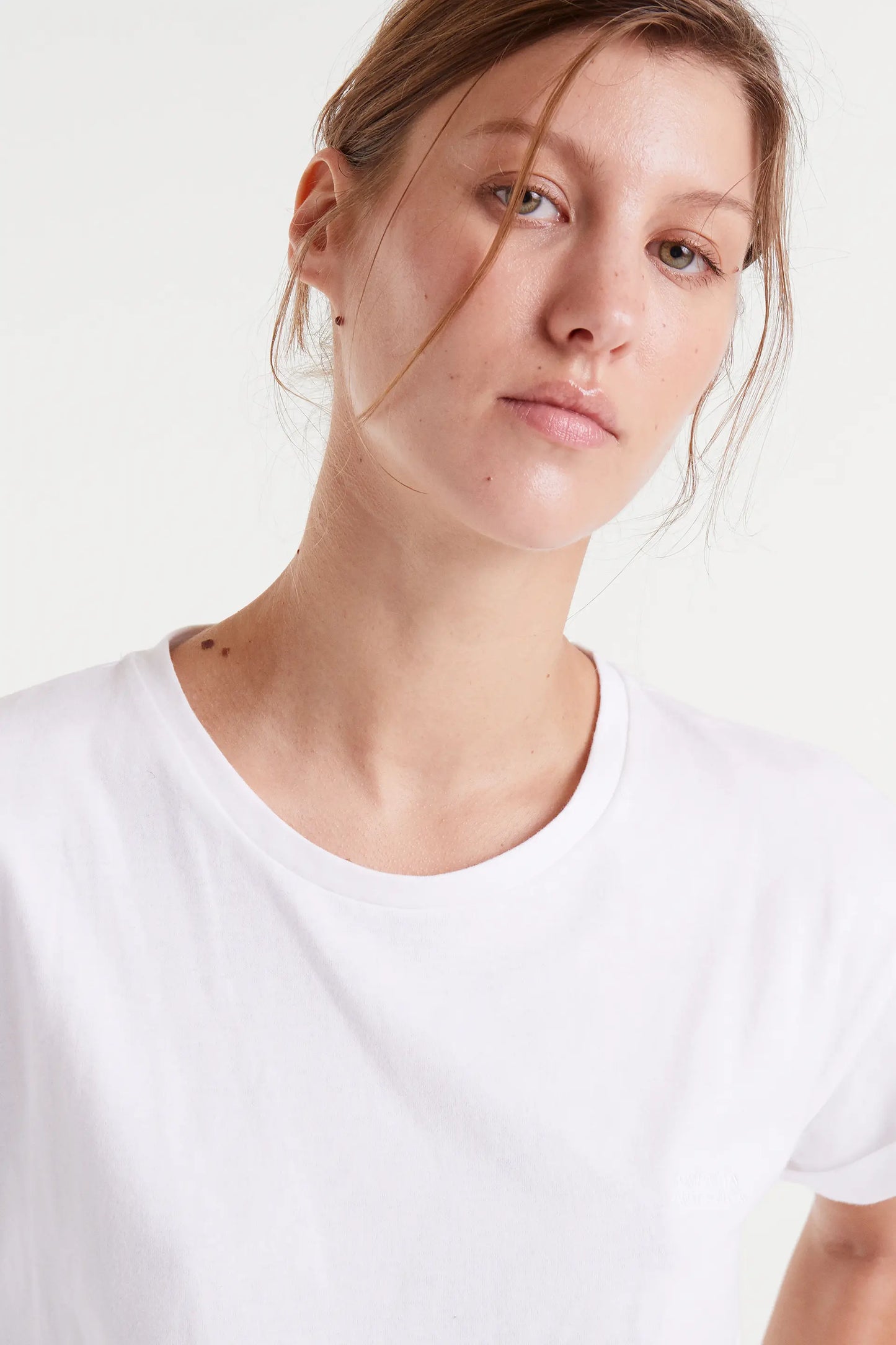 Camiseta 100% algodón blanco