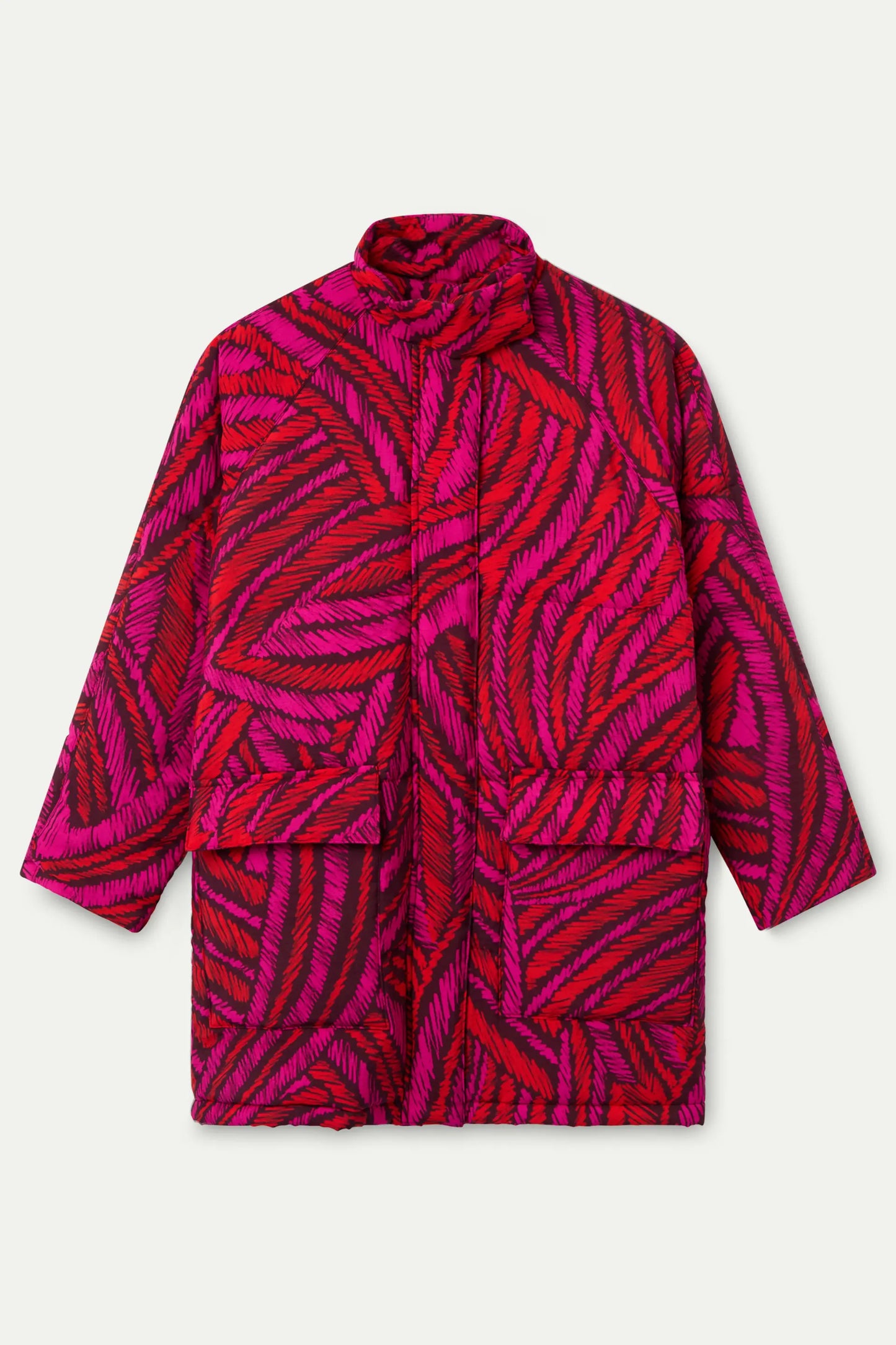 Cappotto con stampa Fedora