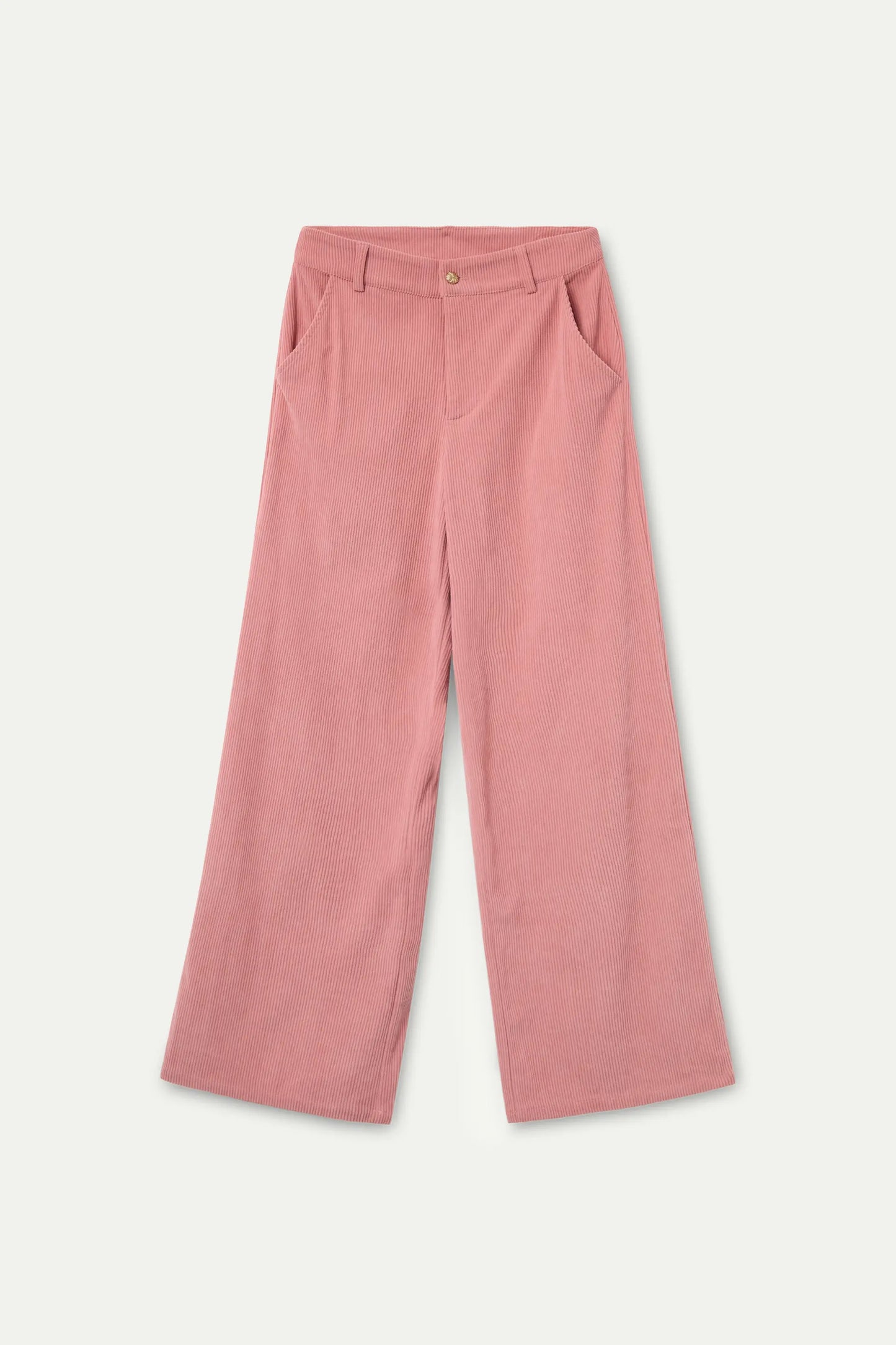 Pink corduroy pants
