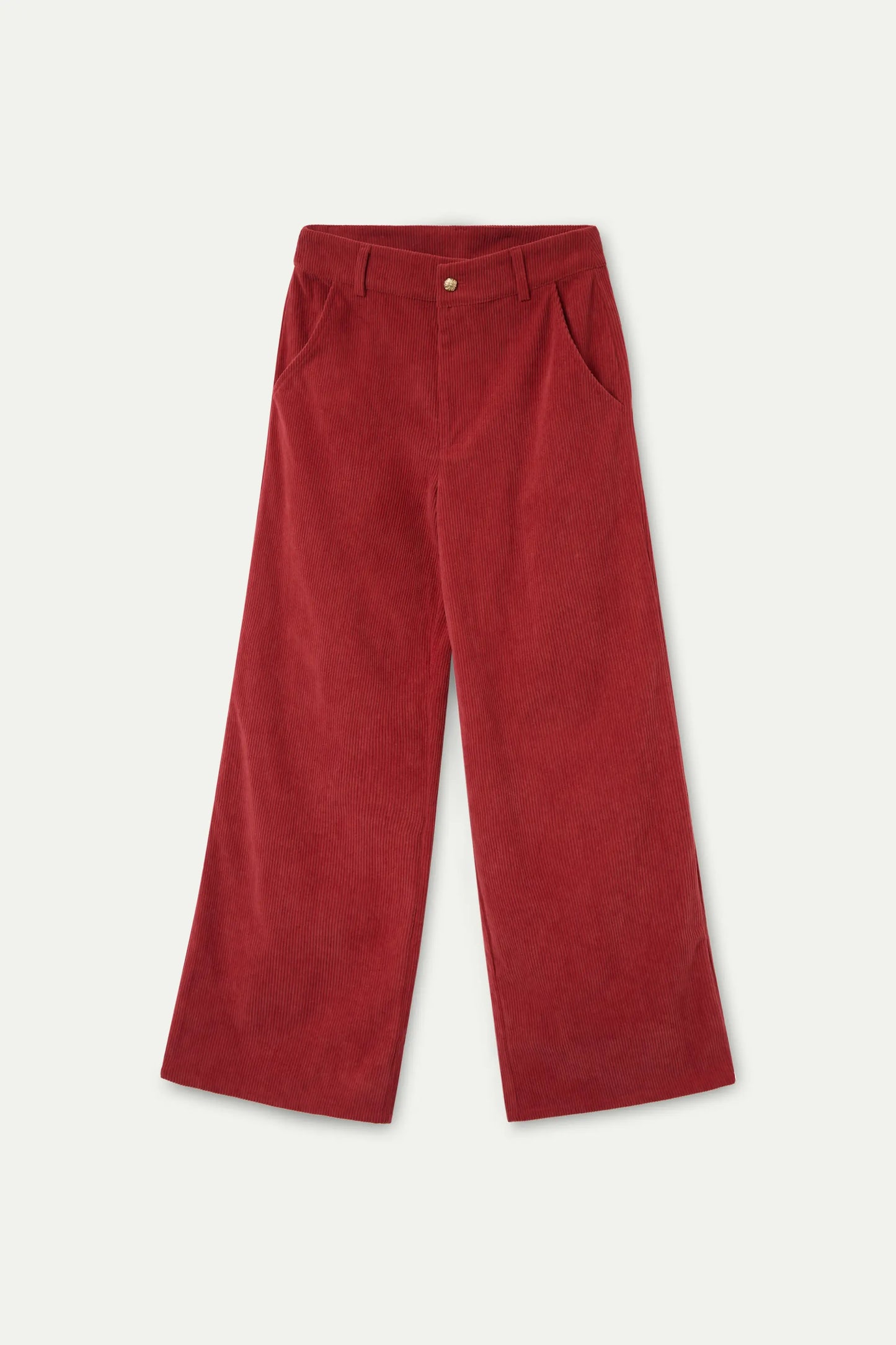 Pantaloni di velluto a coste marroni