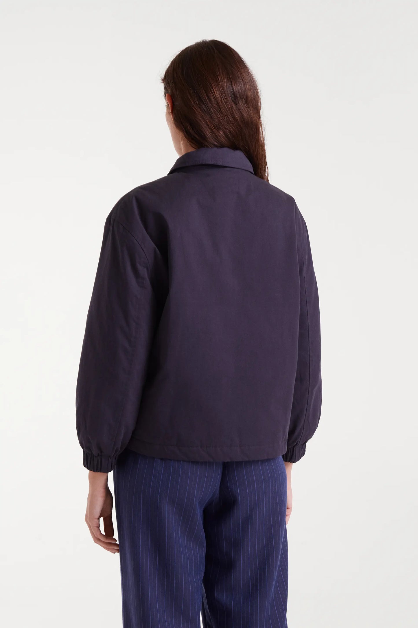 Chaqueta 100% algodón navy blue