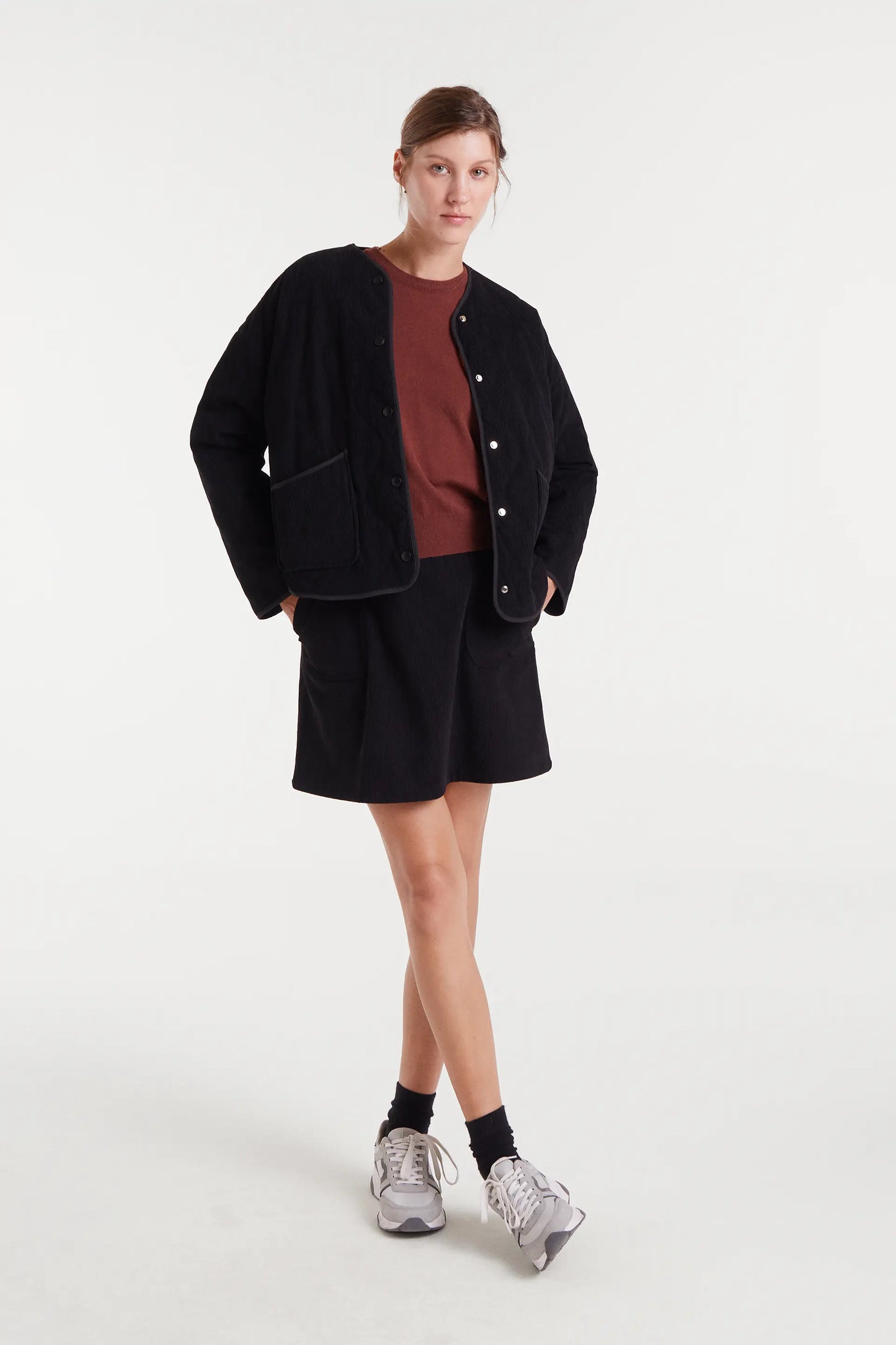 Black corduroy jacket