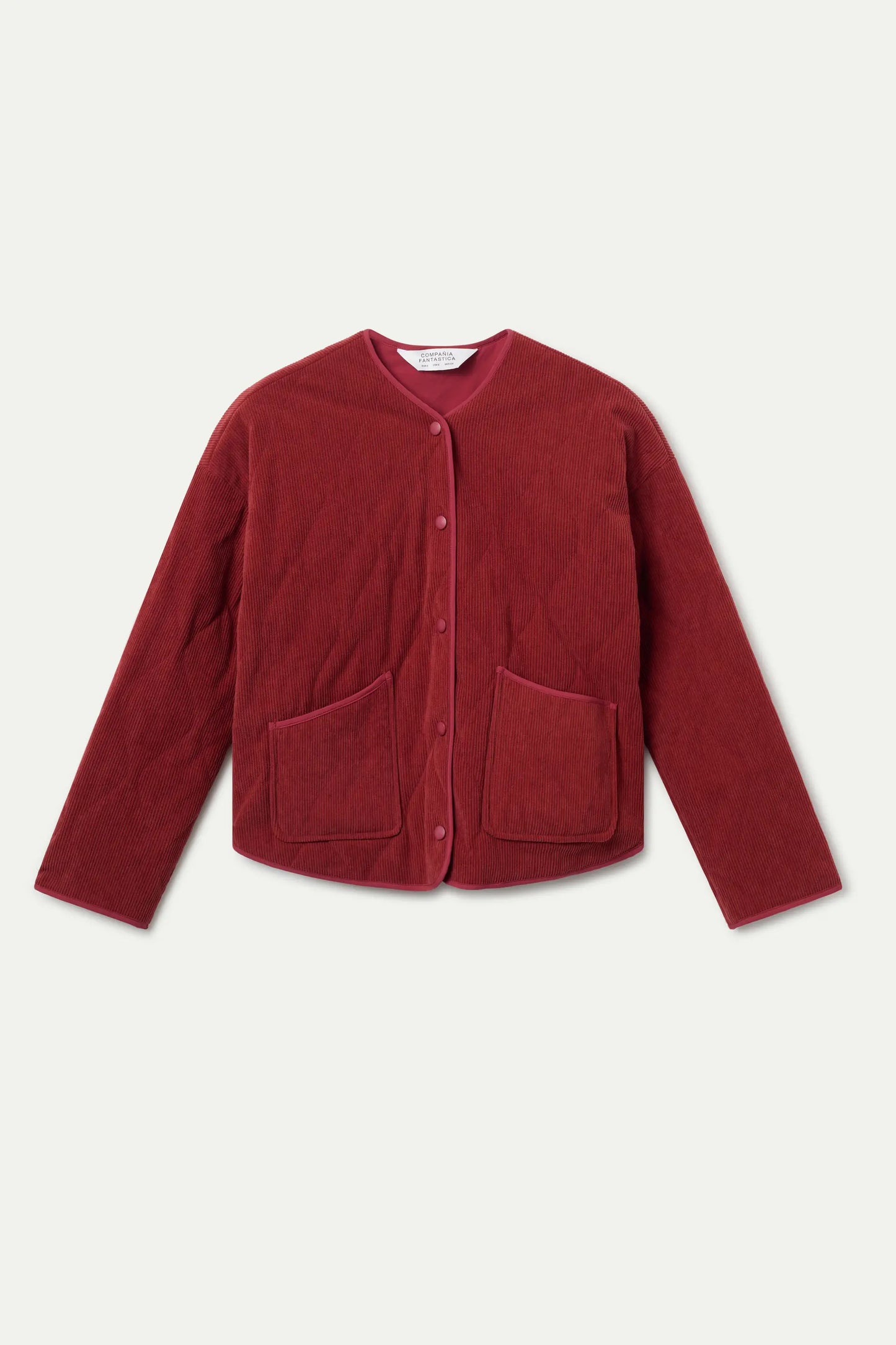 Giacca di velluto a coste marrone