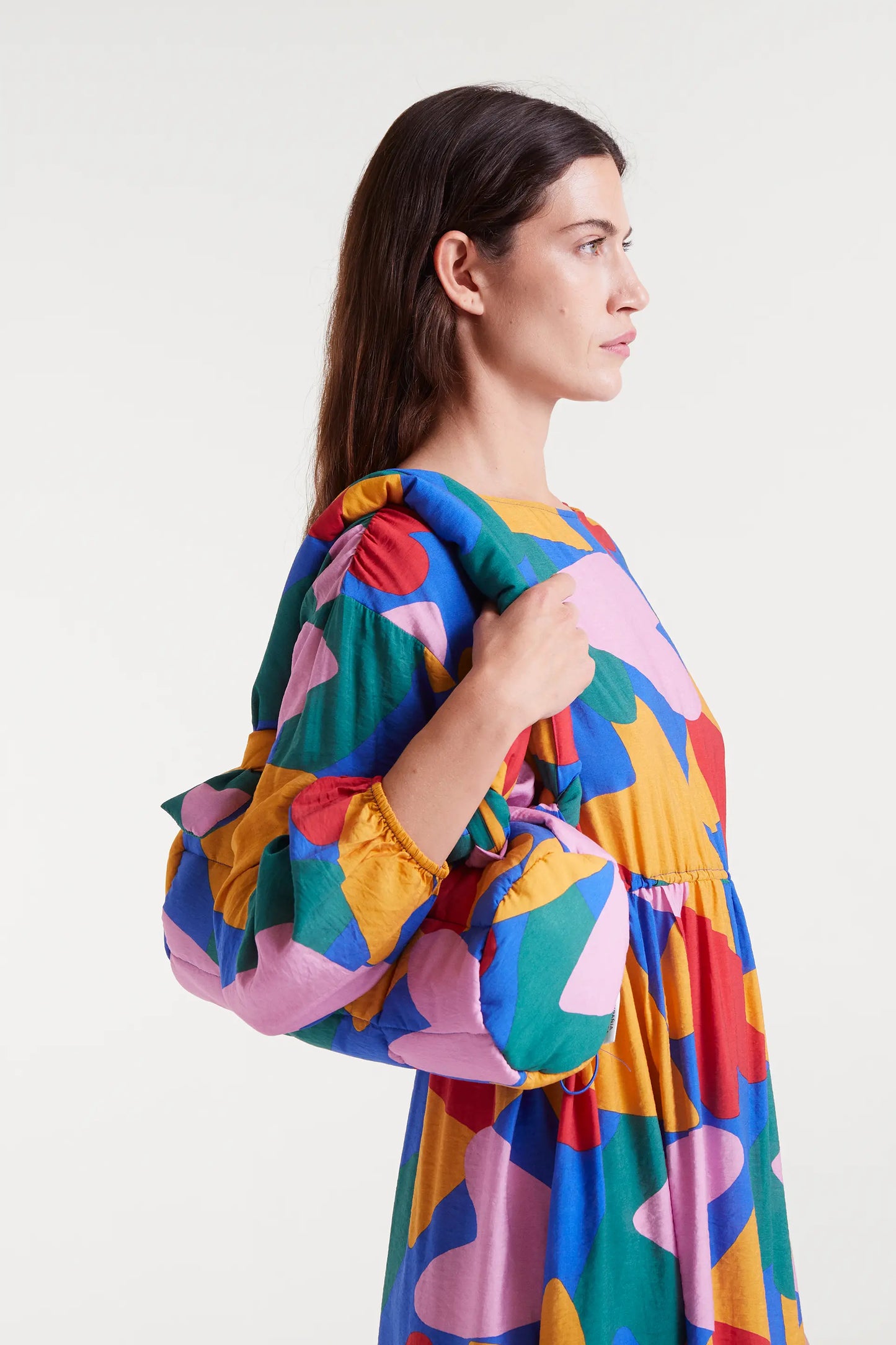 Borsa a tracolla con stampa Cupido