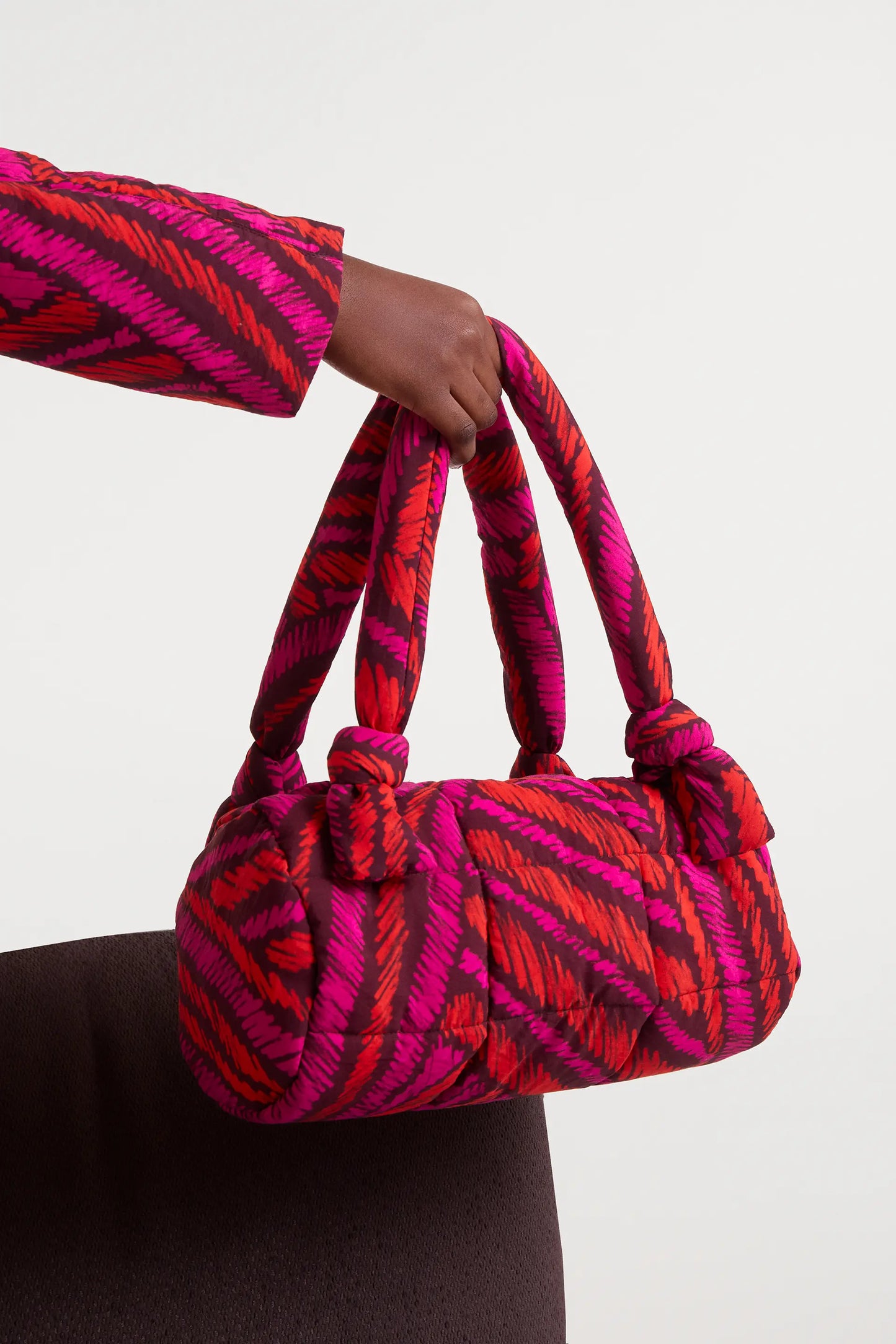 Bolso de mano con estampado Fedora